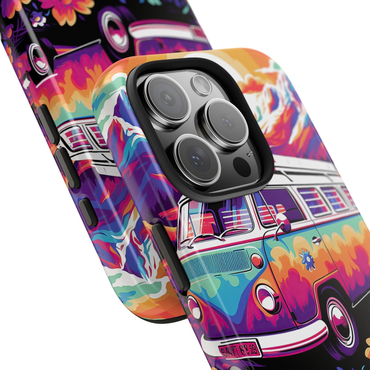 Groovy Floral Sunset Van – iPhone Series Case
