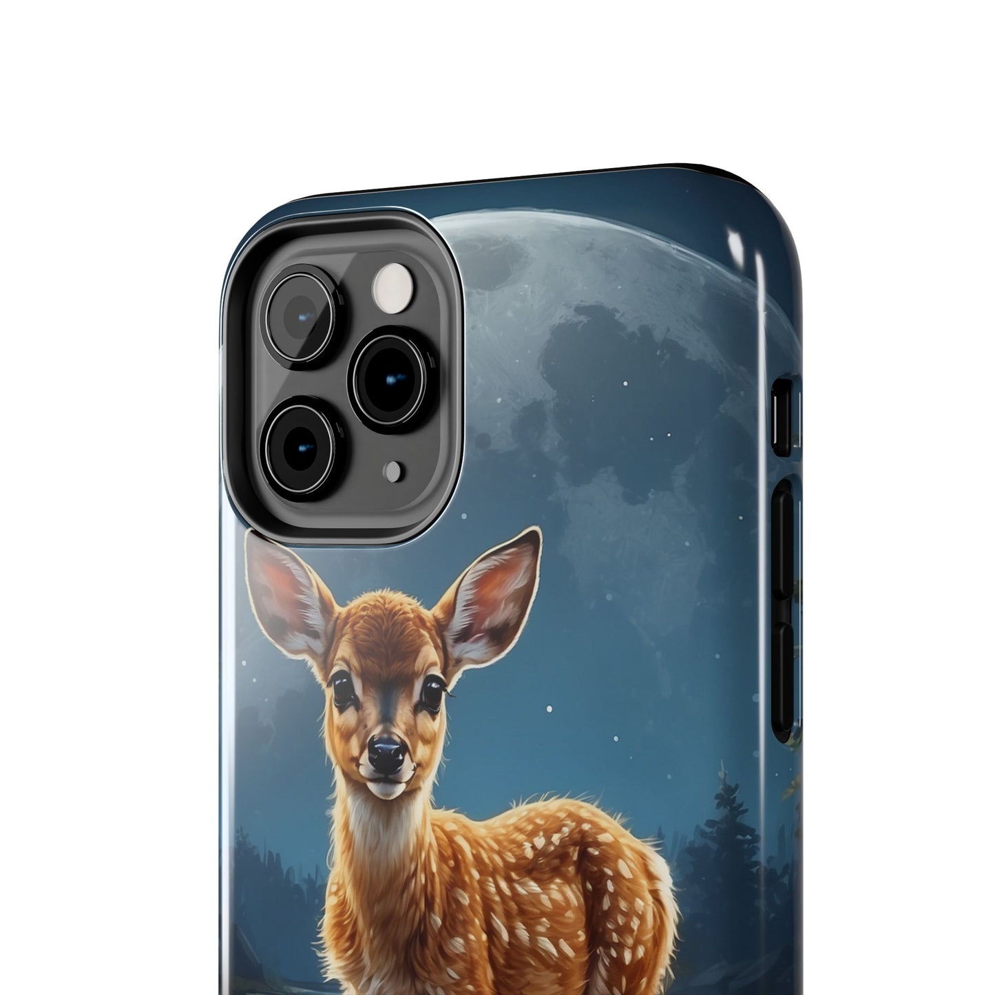 iPhone Case – Enchanted Fawn Under the Moonlit Sky