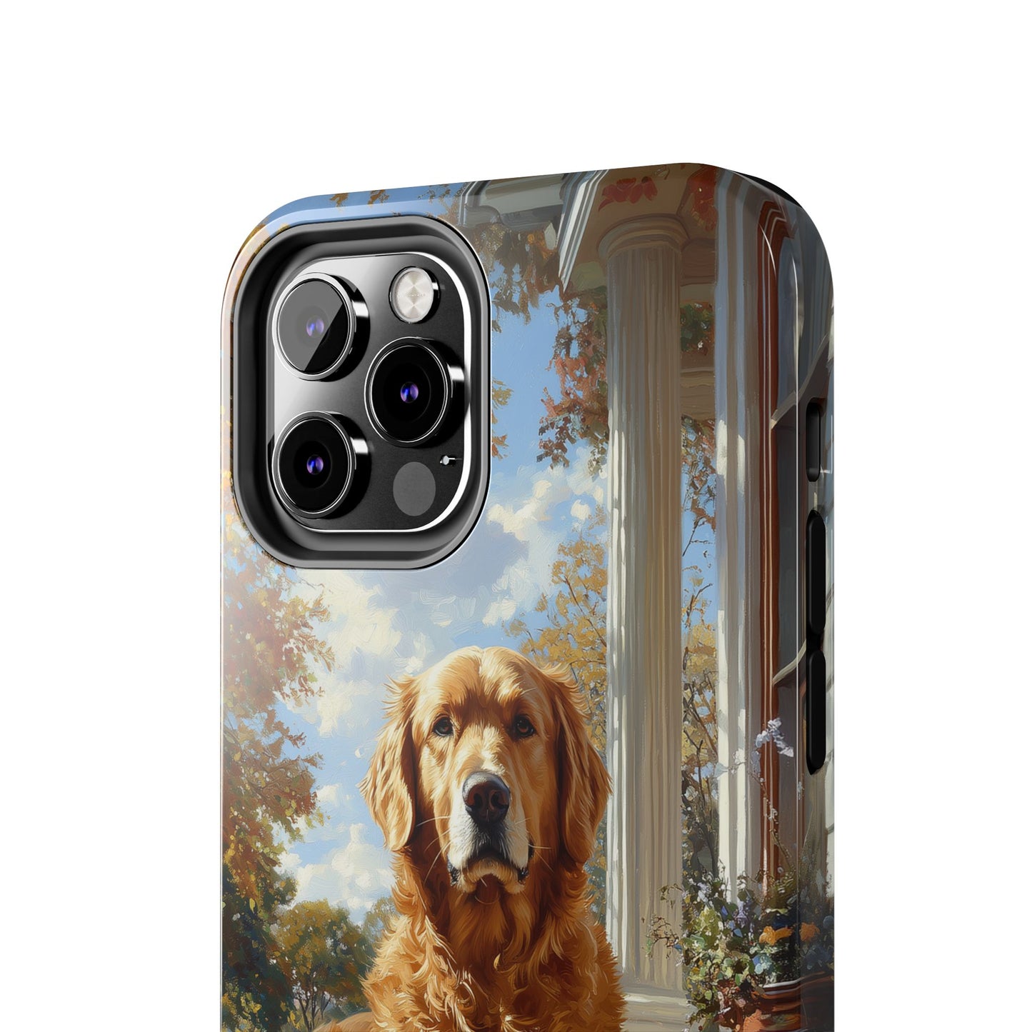 Golden Retriever Autumn Serenity - iPhone Series Case