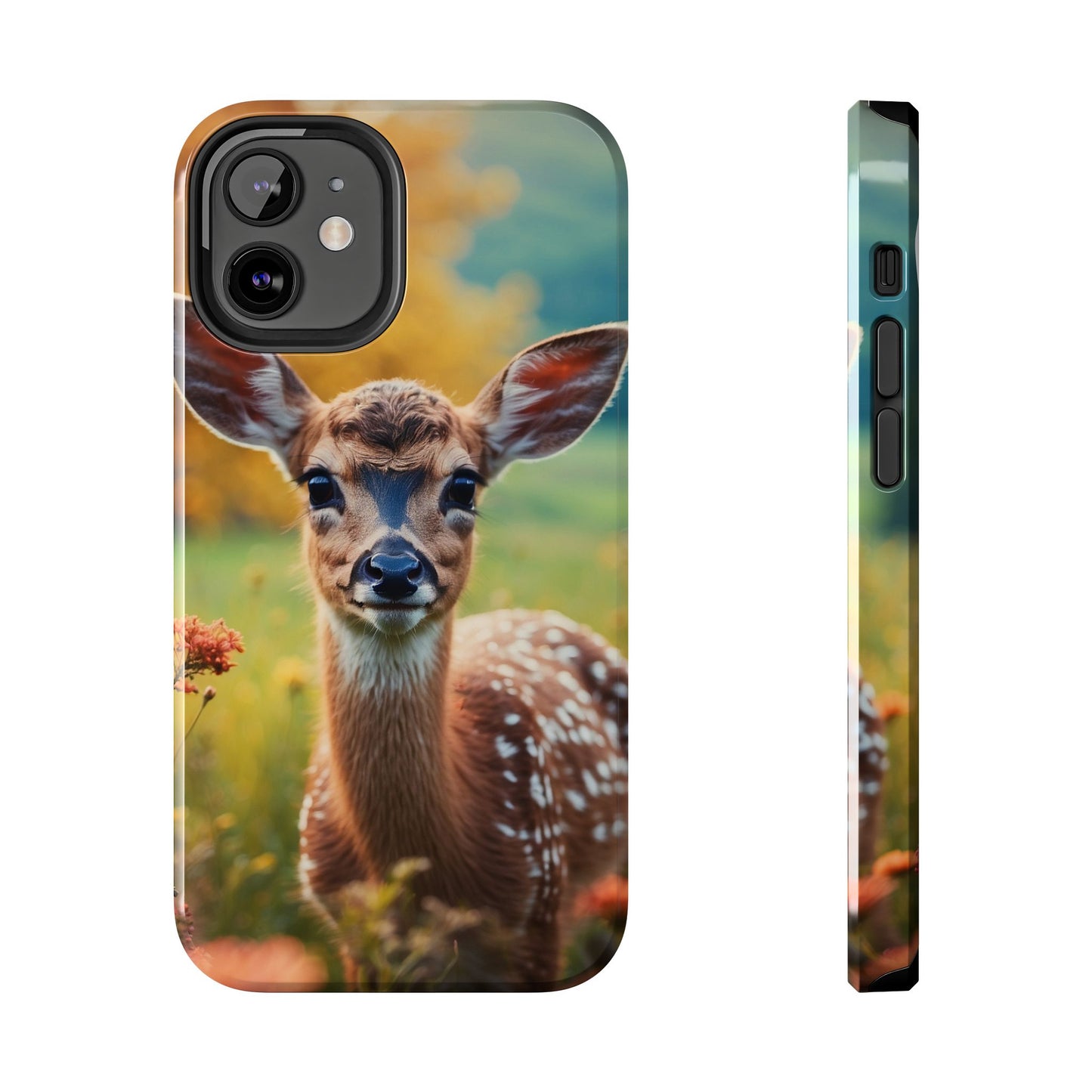Golden Meadow Fawn iPhone Case