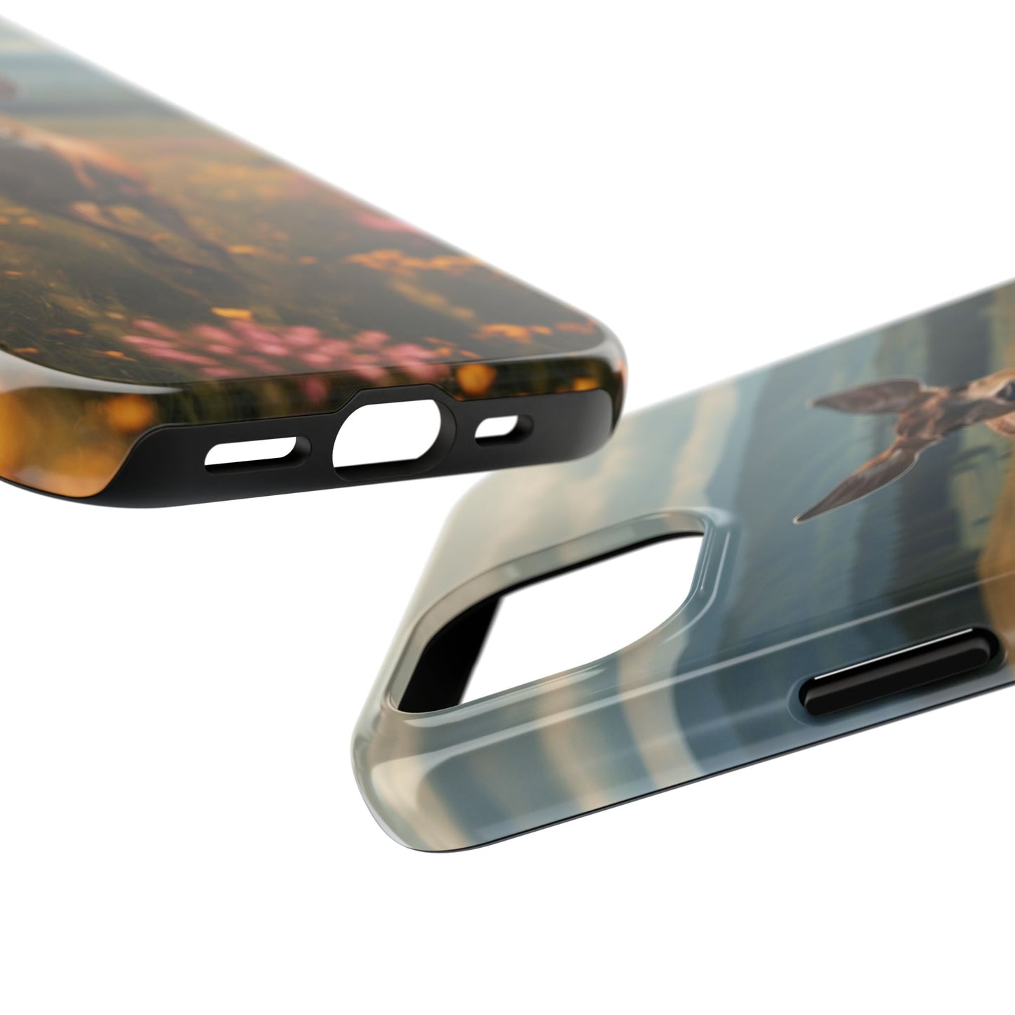 Rustic Meadow Deer – iPhone Case