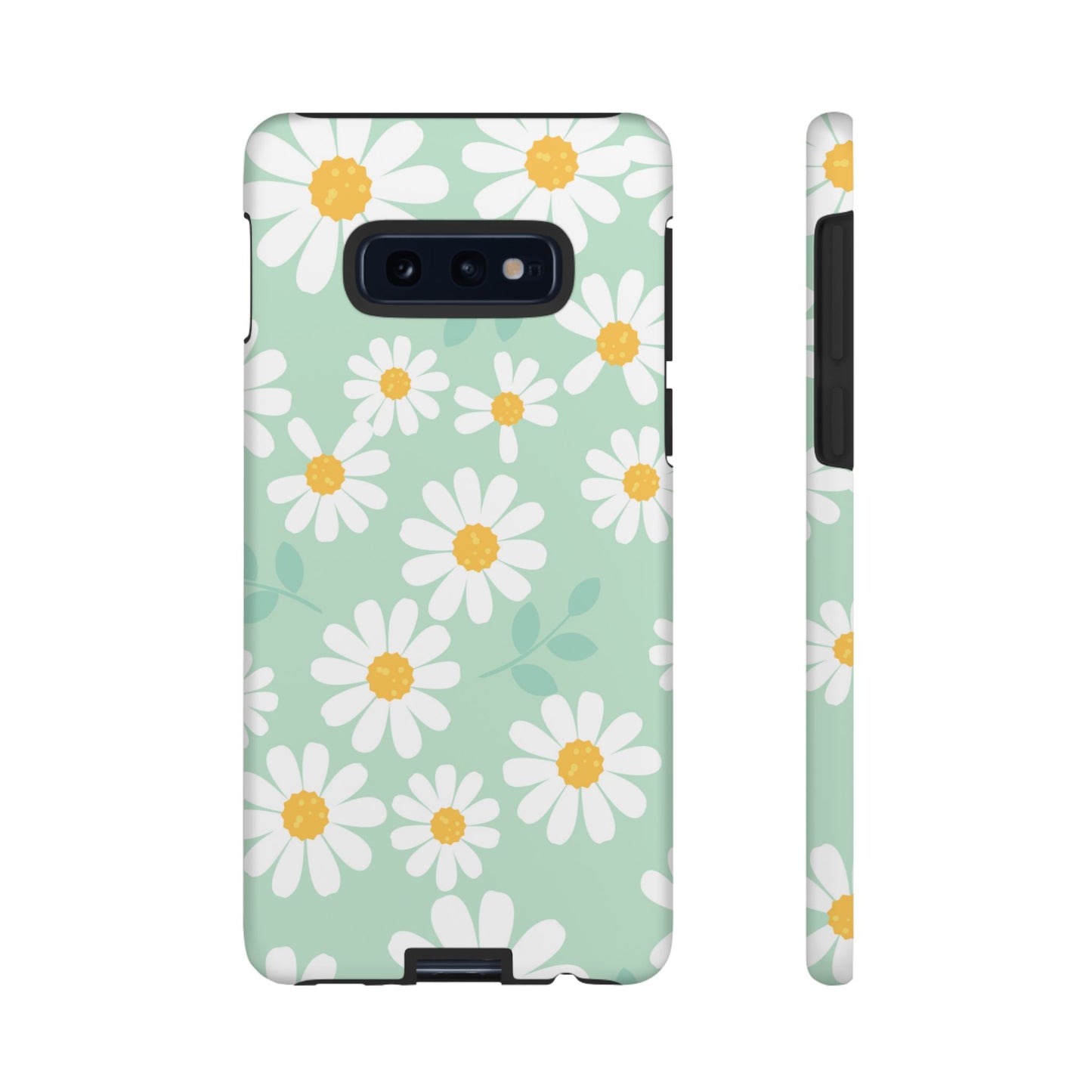 Charming Daisy Floral Tough Samsung Galaxy Case – Spring Pastel Design, Shockproof & Slim