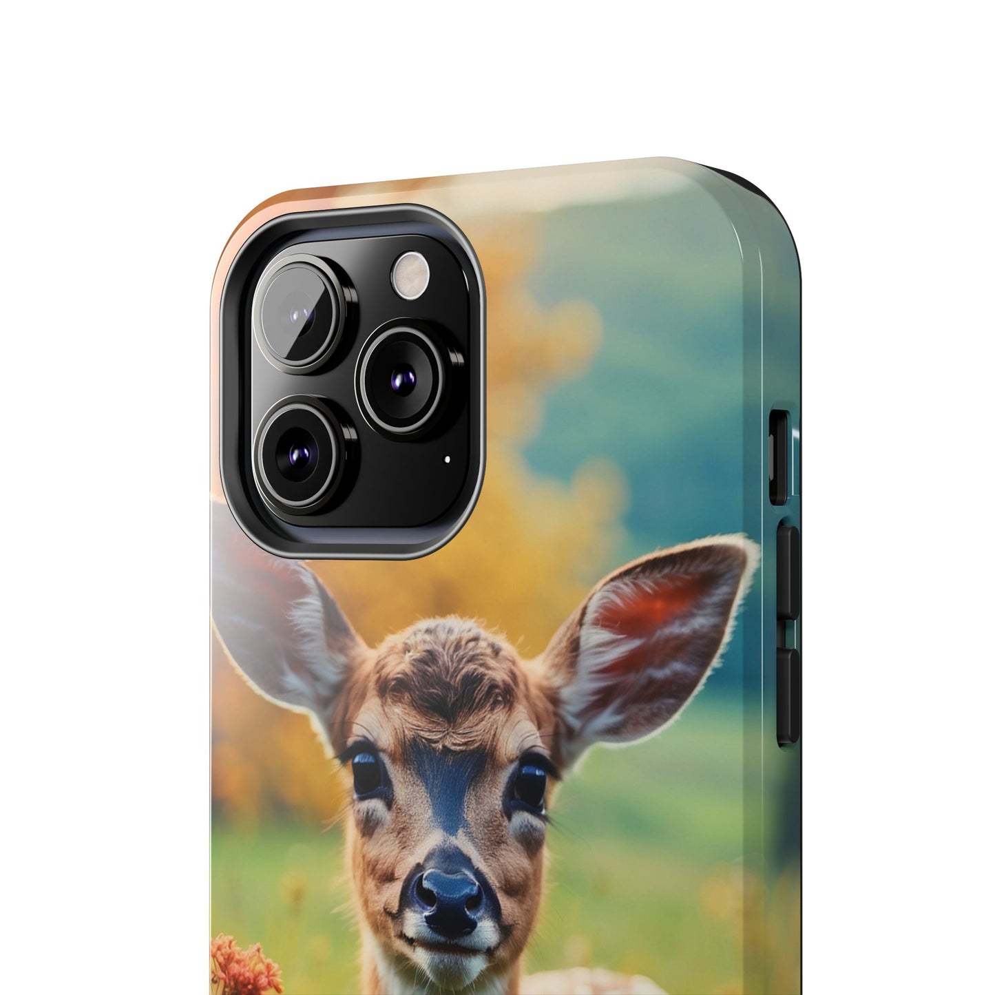 Golden Meadow Fawn iPhone Case