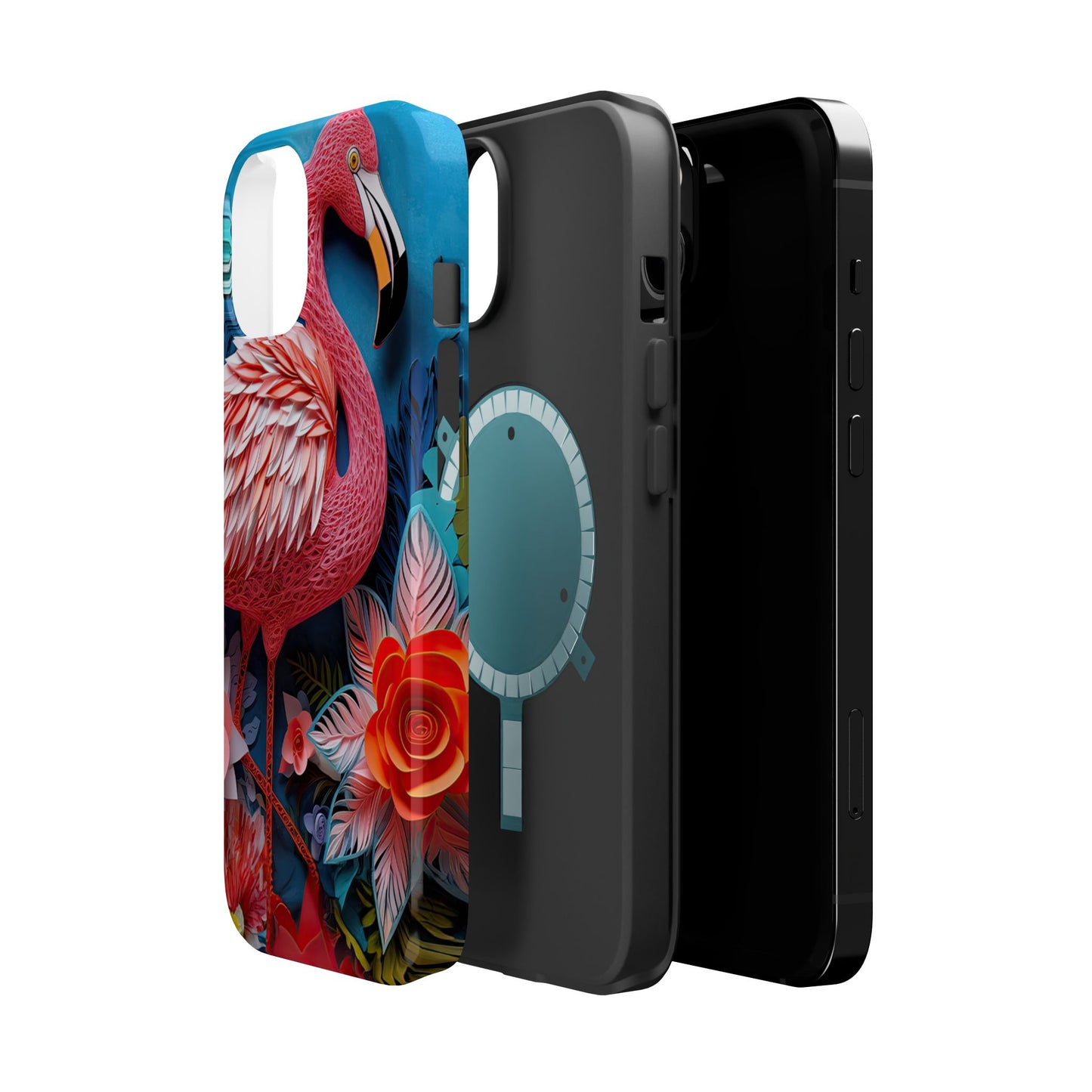 Flamingo Dreams – Bold Tropical MagSafe iPhone Case