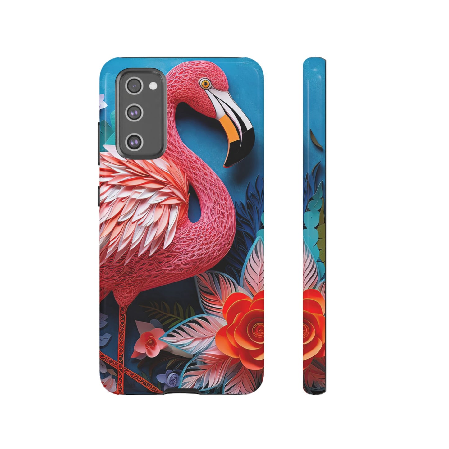 Flamingo Dreams – Bold Tropical Samsung Case
