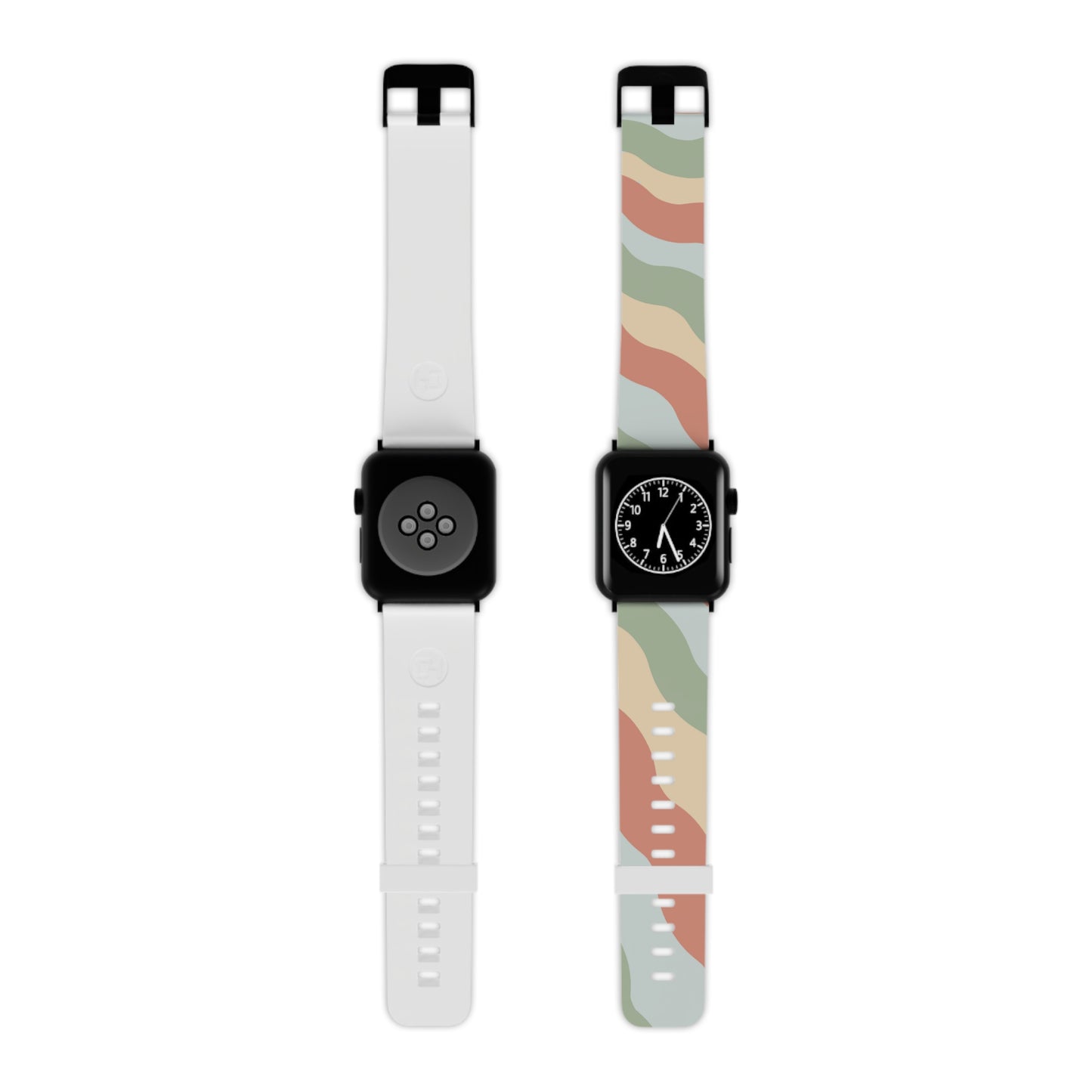 Earthy Retro Waves Apple Band