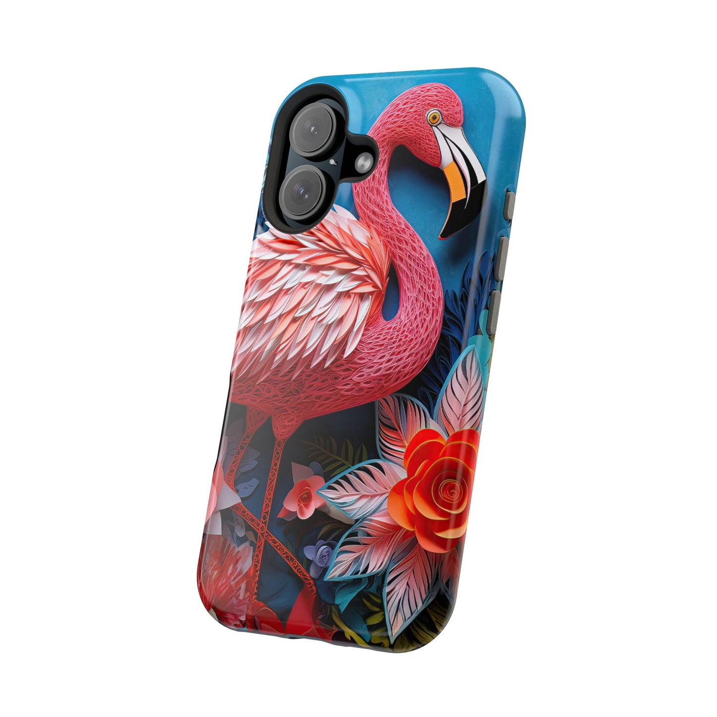 Flamingo Dreams – Bold Tropical MagSafe iPhone Case