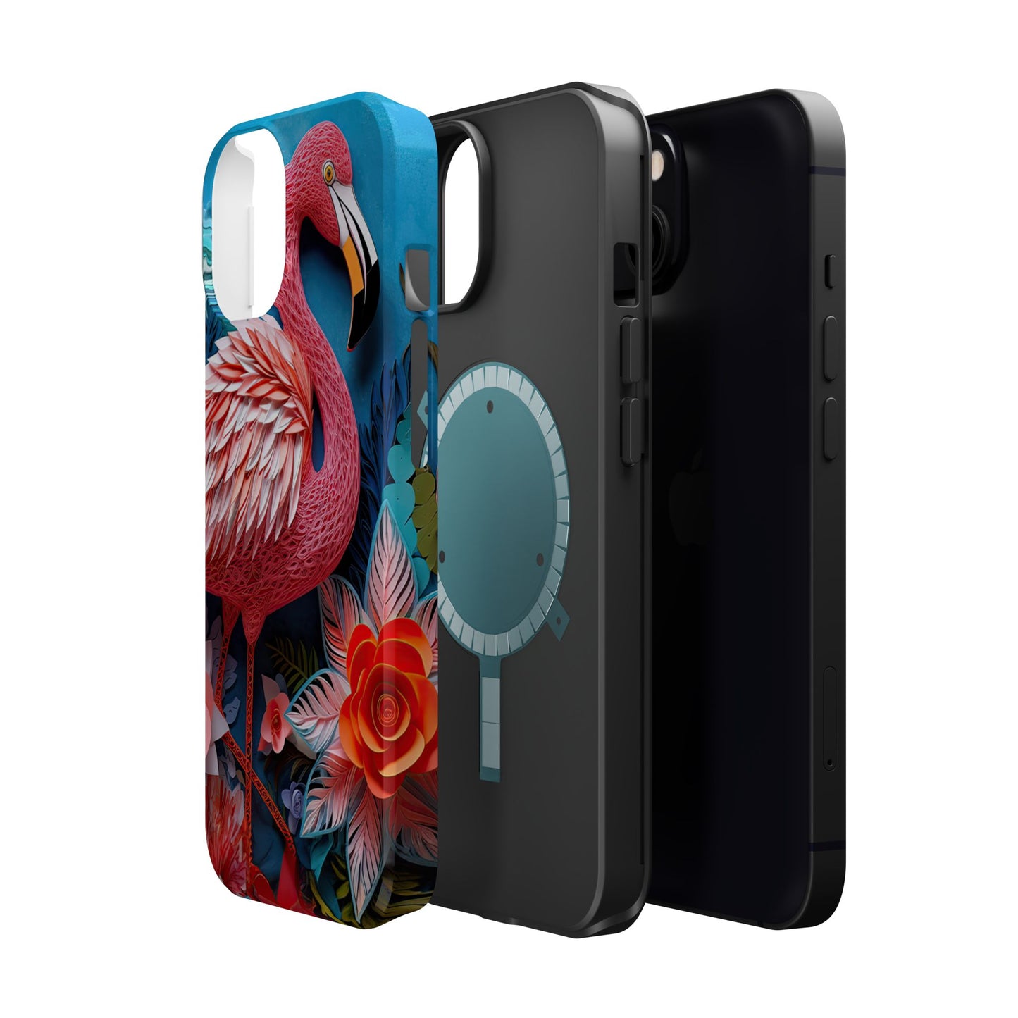 Flamingo Dreams – Bold Tropical MagSafe iPhone Case