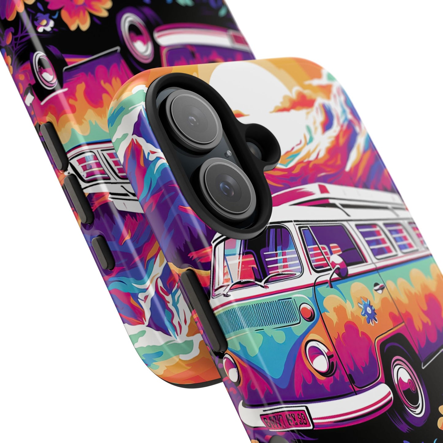 Groovy Floral Sunset Van – iPhone Series Case