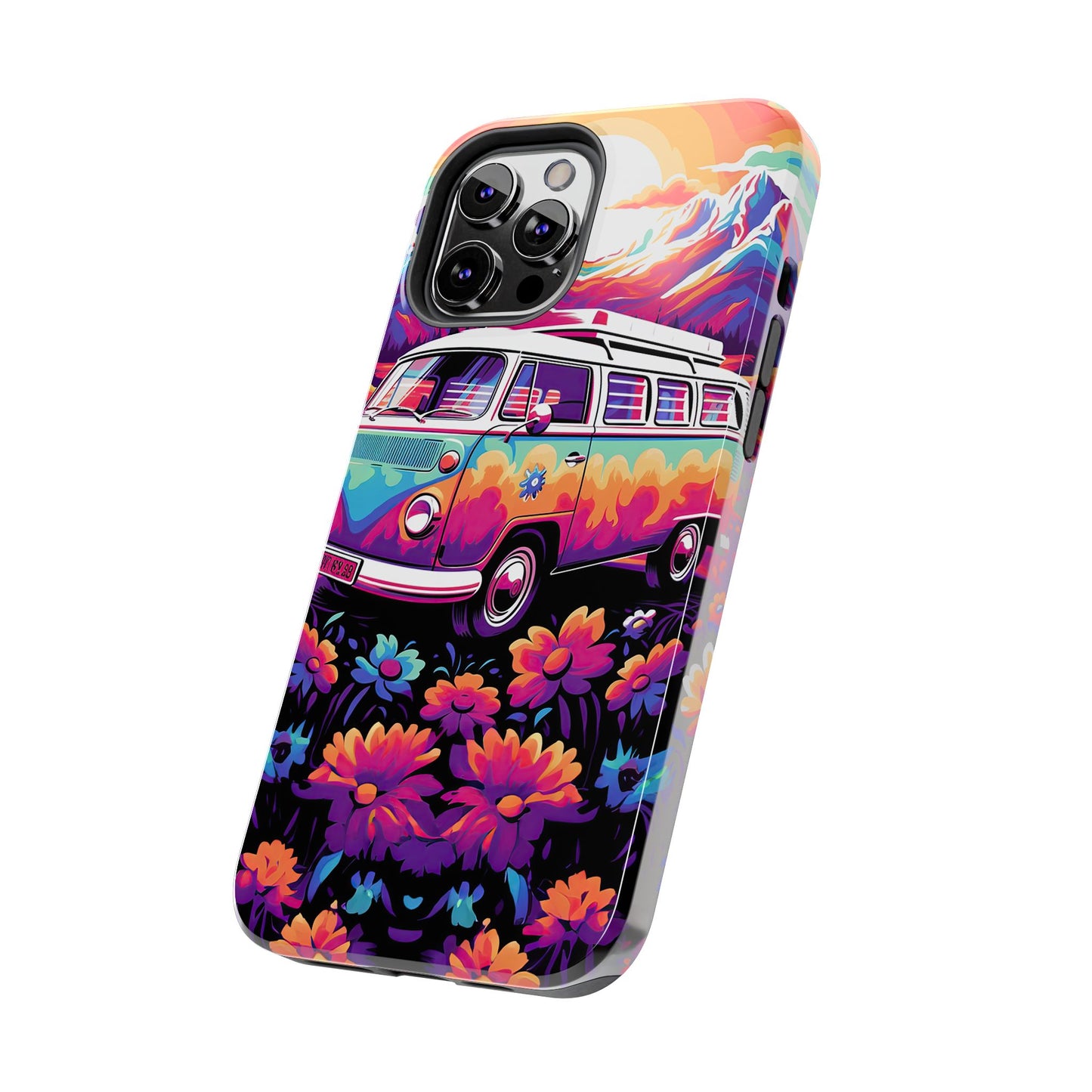 Groovy Floral Sunset Van – iPhone Series Case