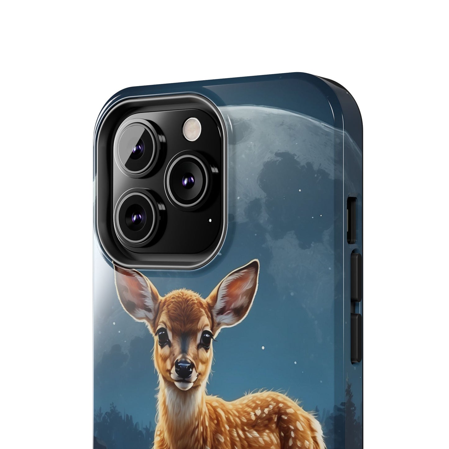 iPhone Case – Enchanted Fawn Under the Moonlit Sky