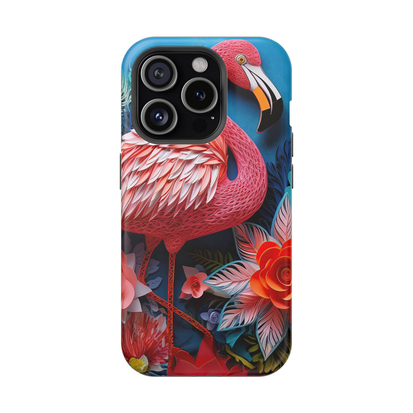 Flamingo Dreams – Bold Tropical MagSafe iPhone Case