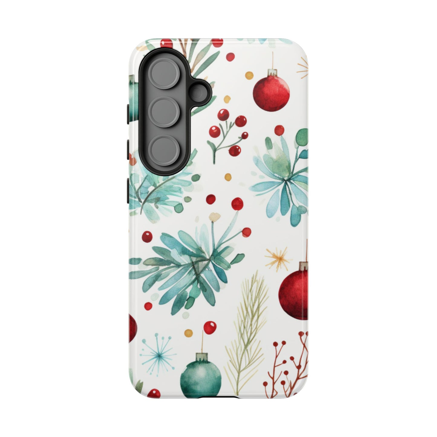 Festive Holiday Ornament Pattern – Samsung Galaxy Case