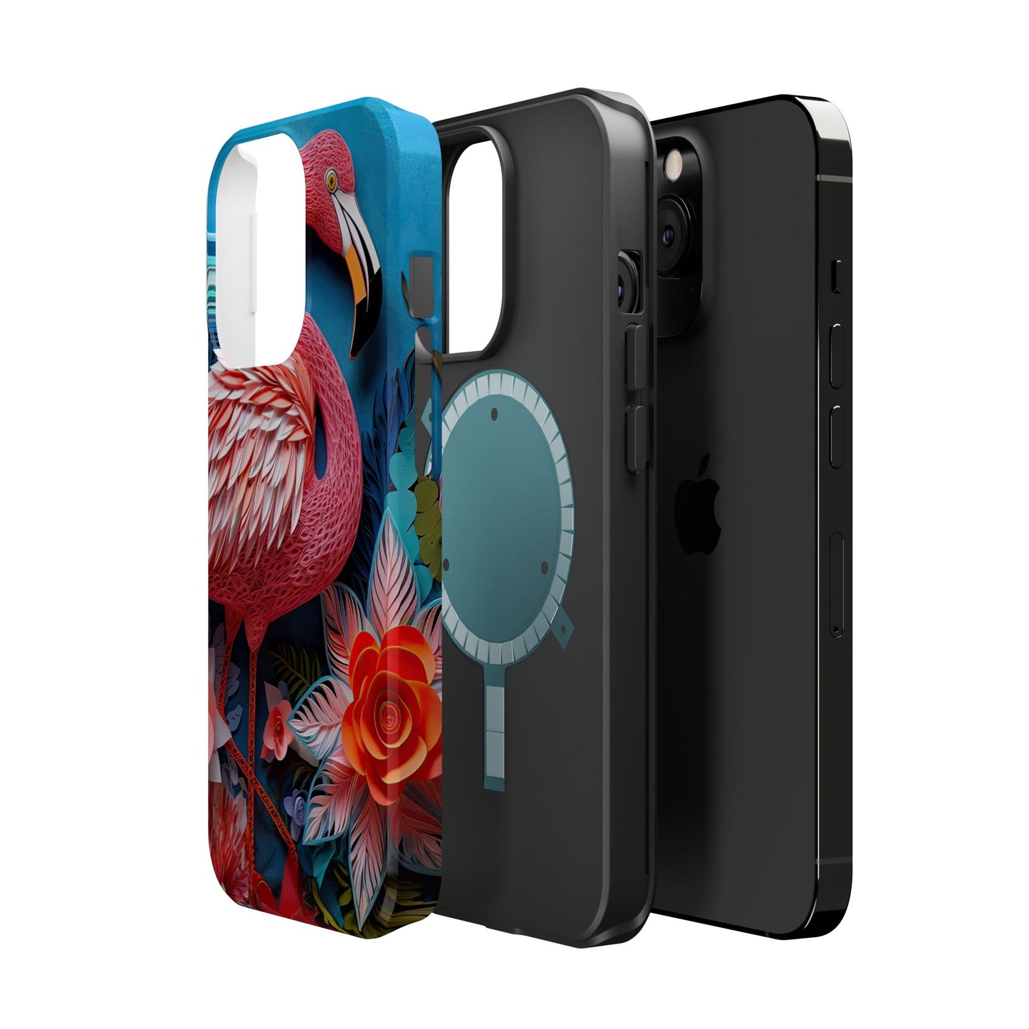 Flamingo Dreams – Bold Tropical MagSafe iPhone Case
