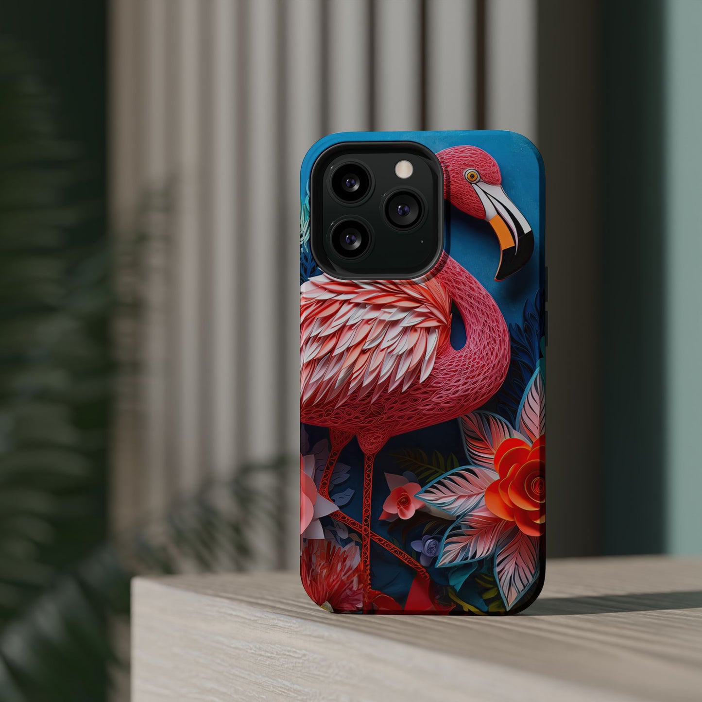 Flamingo Dreams – Bold Tropical MagSafe iPhone Case