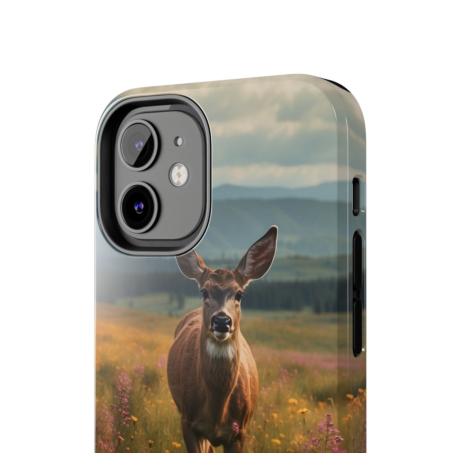 Rustic Meadow Deer – iPhone Case