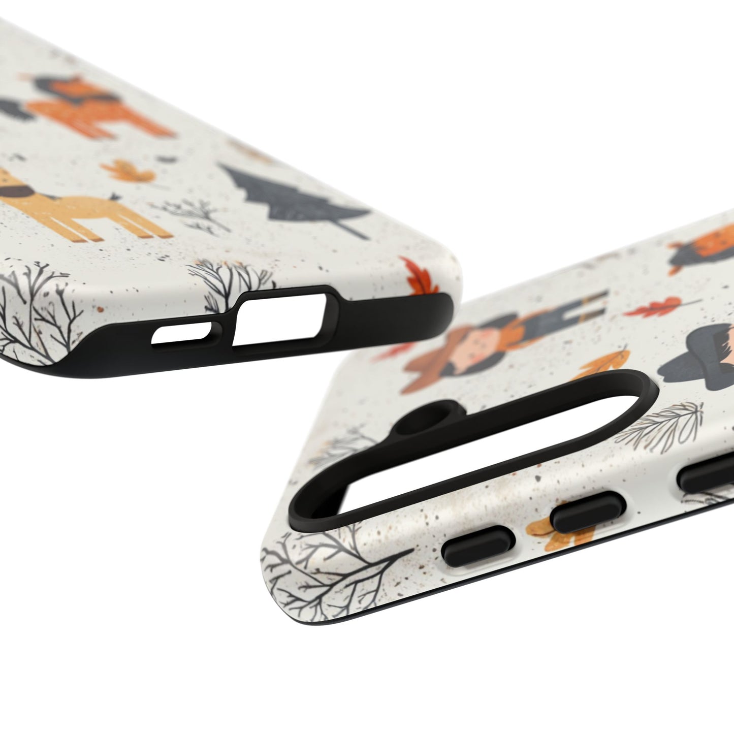 Cowboy Adventures Tough Samsung Galaxy Case – Cute Western Theme, Dual-Layer Protection