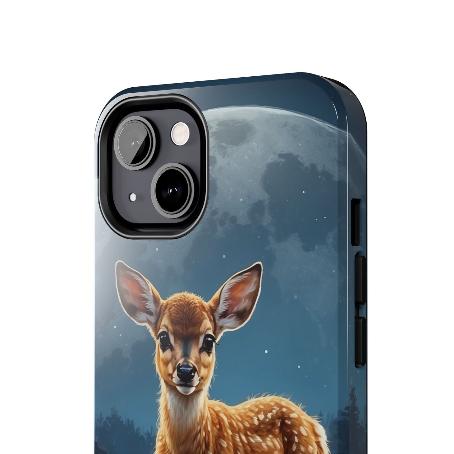 iPhone Case – Enchanted Fawn Under the Moonlit Sky