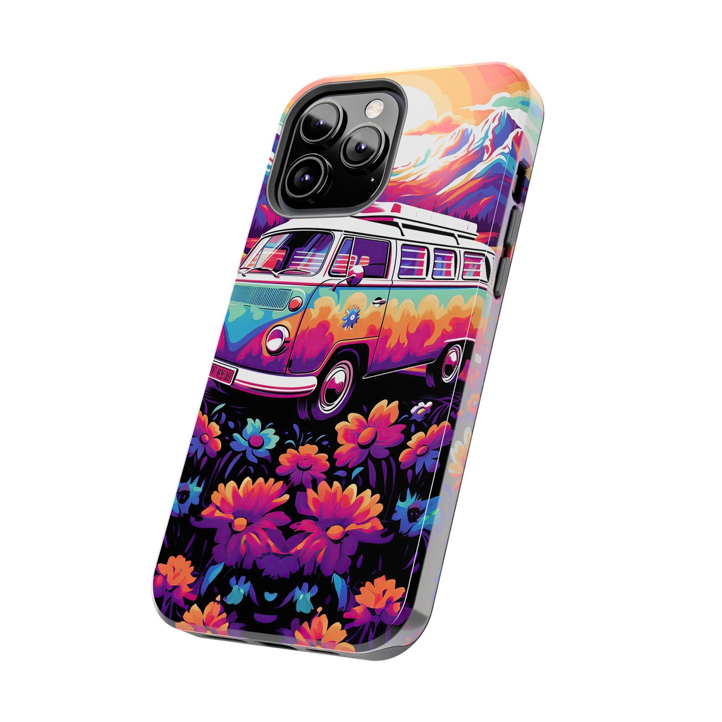 Groovy Floral Sunset Van – iPhone Series Case