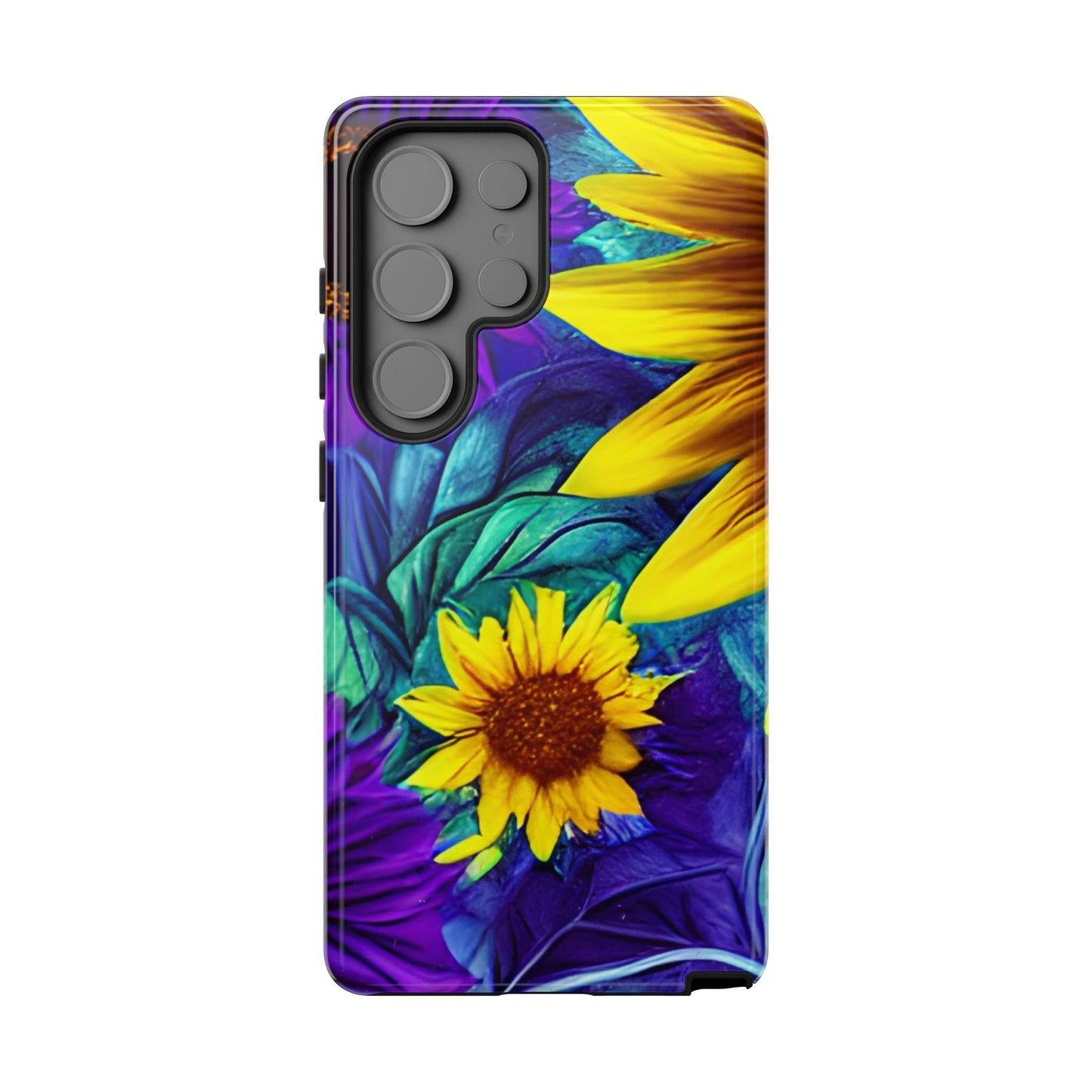 Purple & Gold Sunflower Dream - Samsung Galaxy Series Case