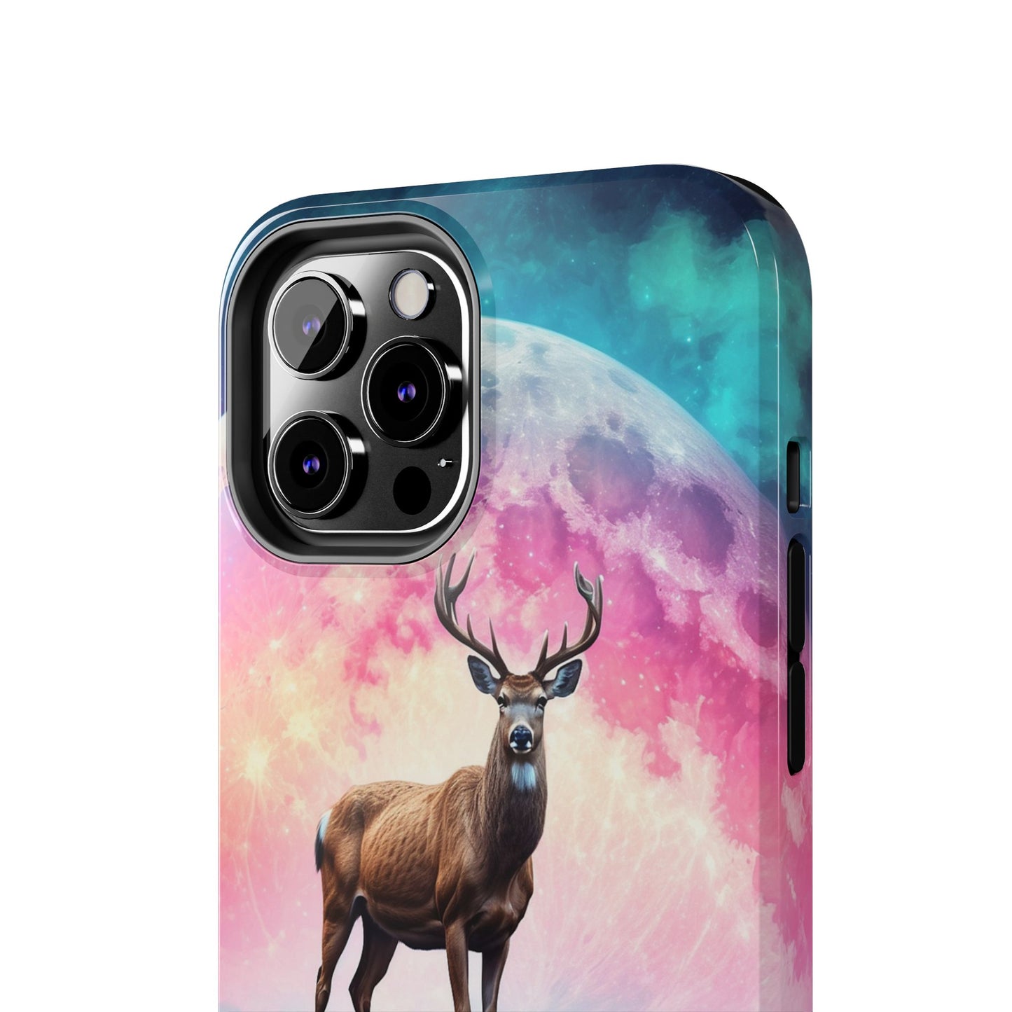 Stag in Moonlit Glow iPhone Case