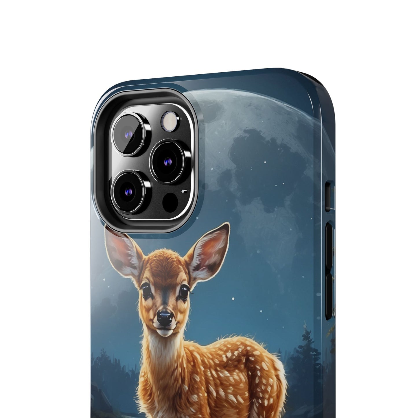 iPhone Case – Enchanted Fawn Under the Moonlit Sky