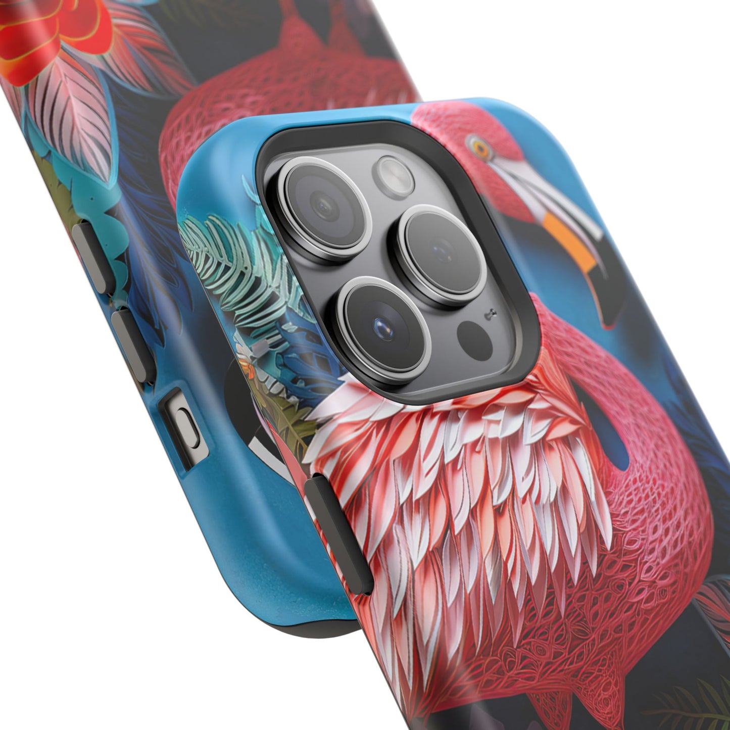 Flamingo Dreams – Bold Tropical MagSafe iPhone Case