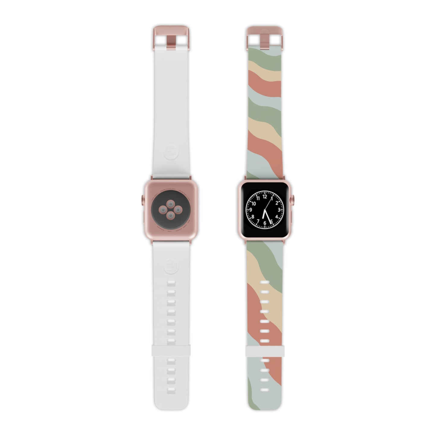 Earthy Retro Waves Apple Band