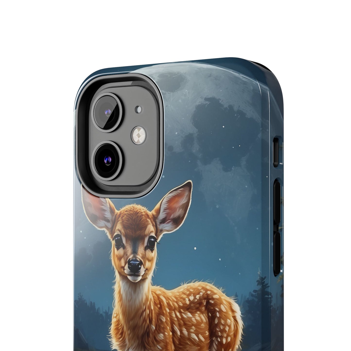 iPhone Case – Enchanted Fawn Under the Moonlit Sky