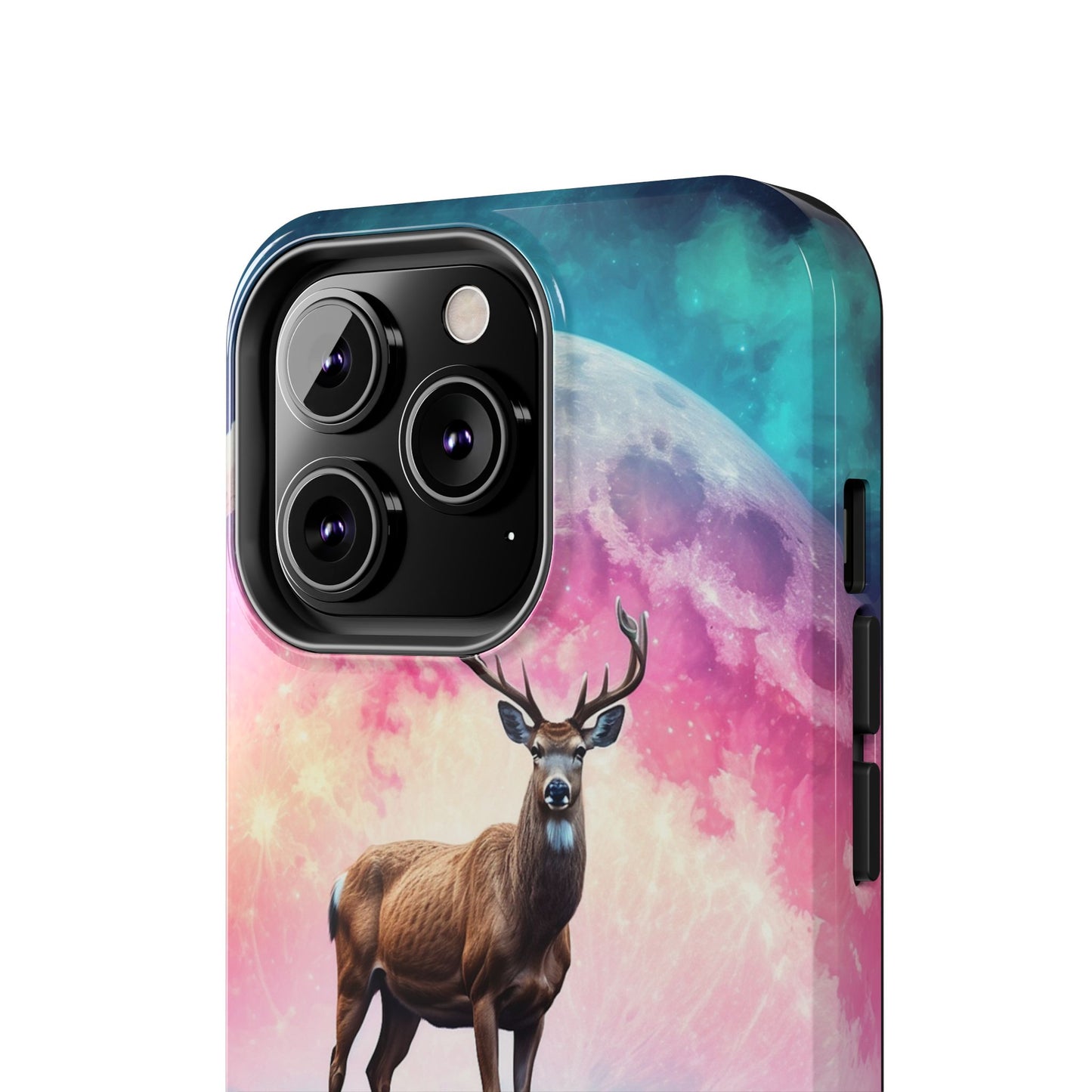 Stag in Moonlit Glow iPhone Case