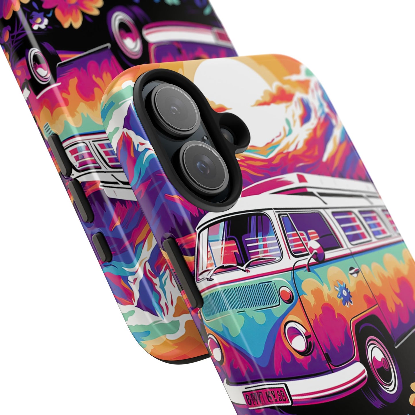 Groovy Floral Sunset Van – iPhone Series Case