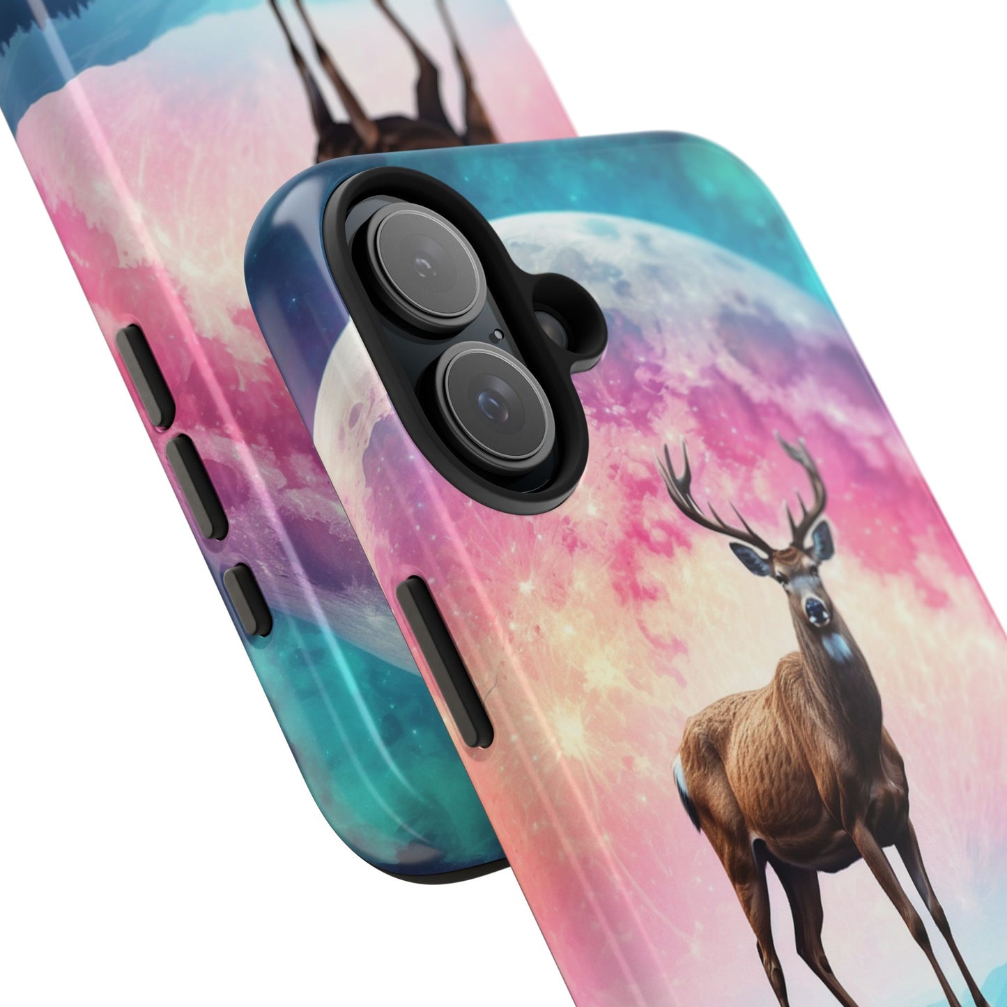 Stag in Moonlit Glow iPhone Case