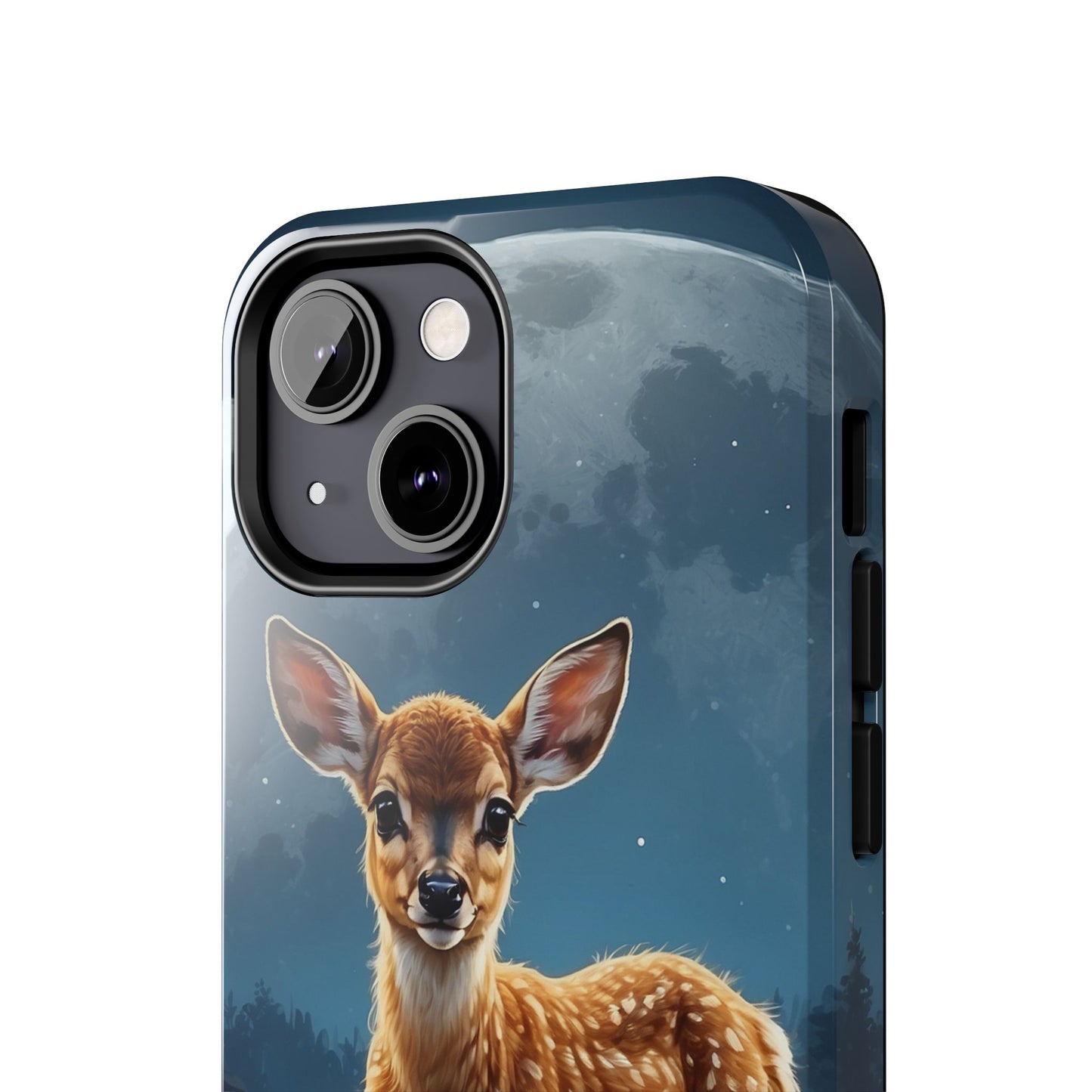 iPhone Case – Enchanted Fawn Under the Moonlit Sky