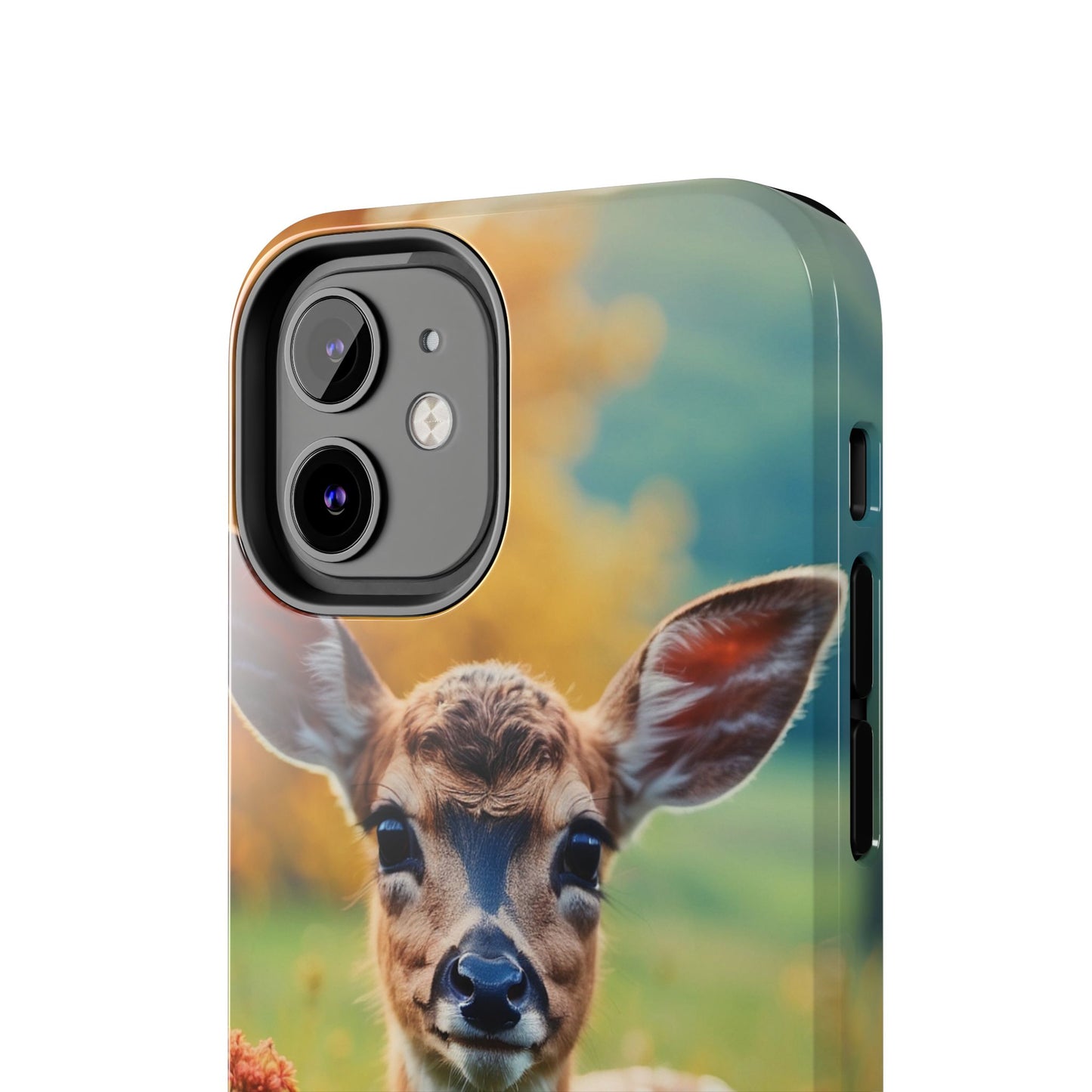 Golden Meadow Fawn iPhone Case