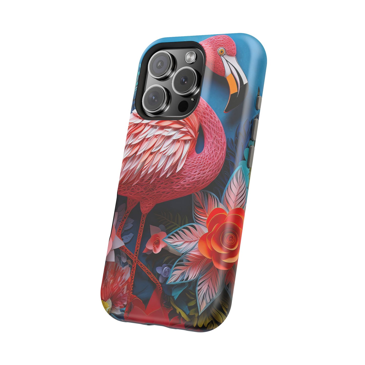 Flamingo Dreams – Bold Tropical MagSafe iPhone Case