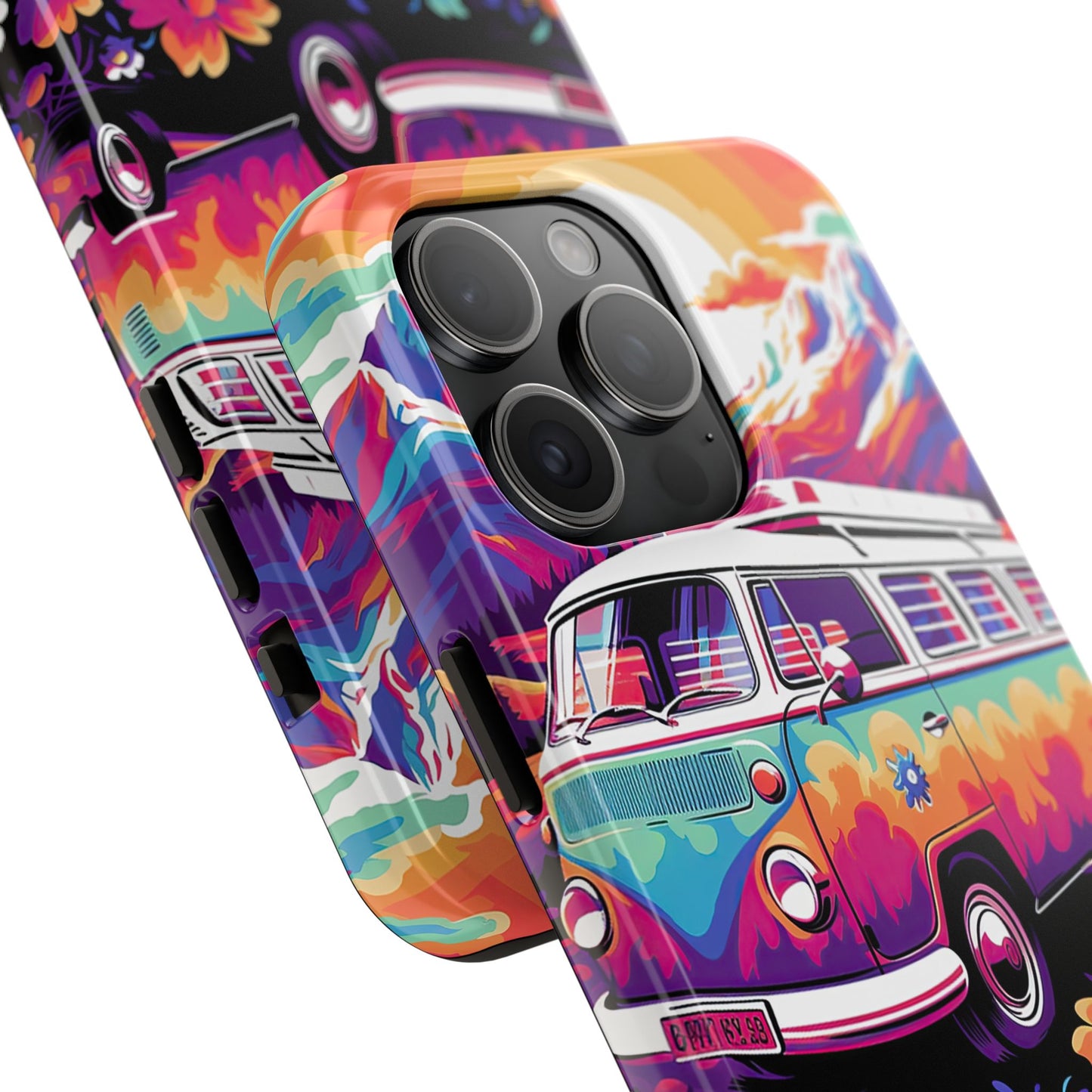 Groovy Floral Sunset Van – iPhone Series Case