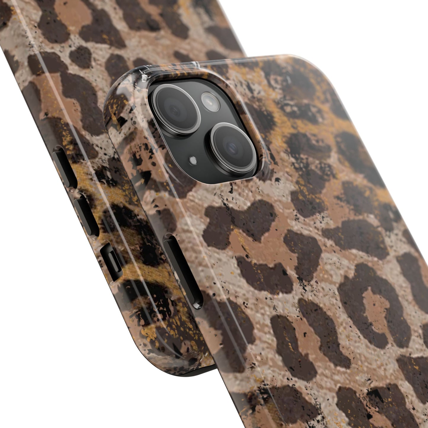 Vintage Distressed Leopard Print - iPhone Series Case
