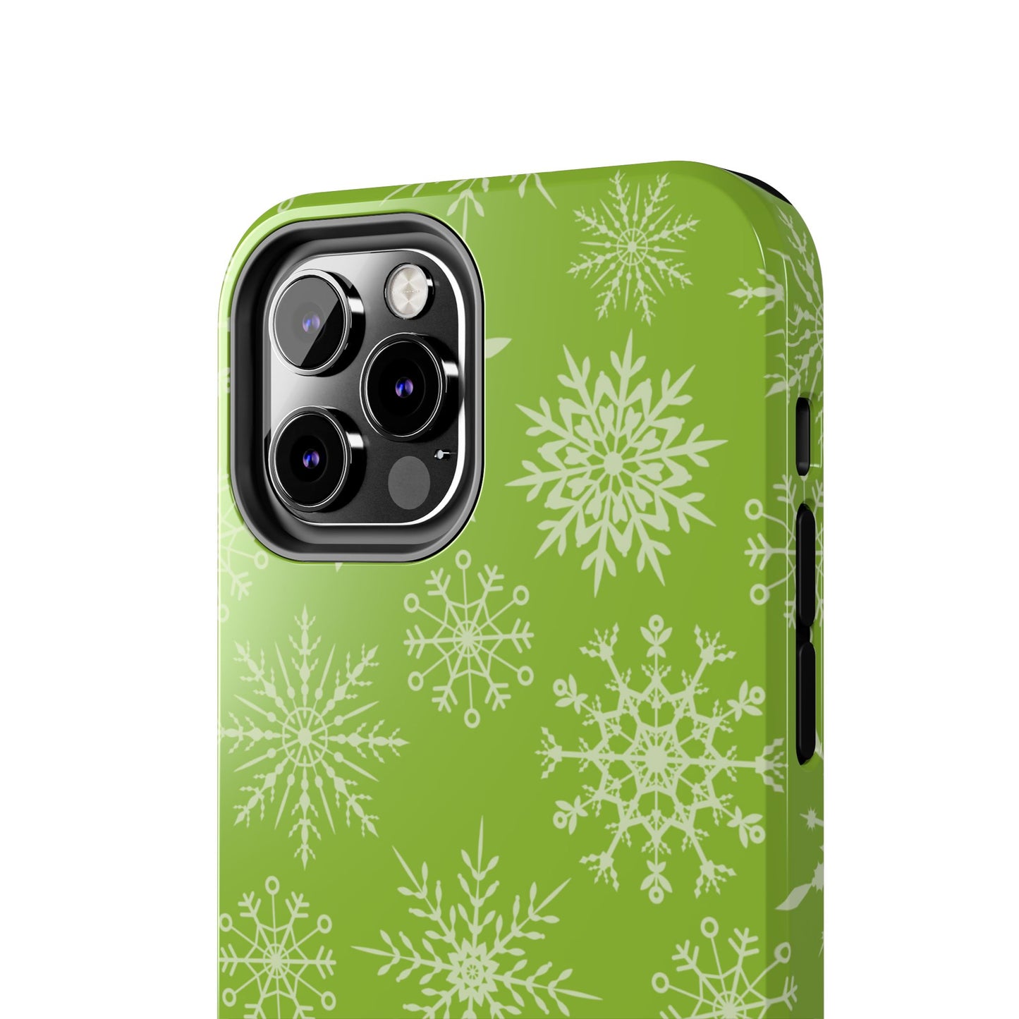 Green Snowflake Pattern – iPhone Series Case