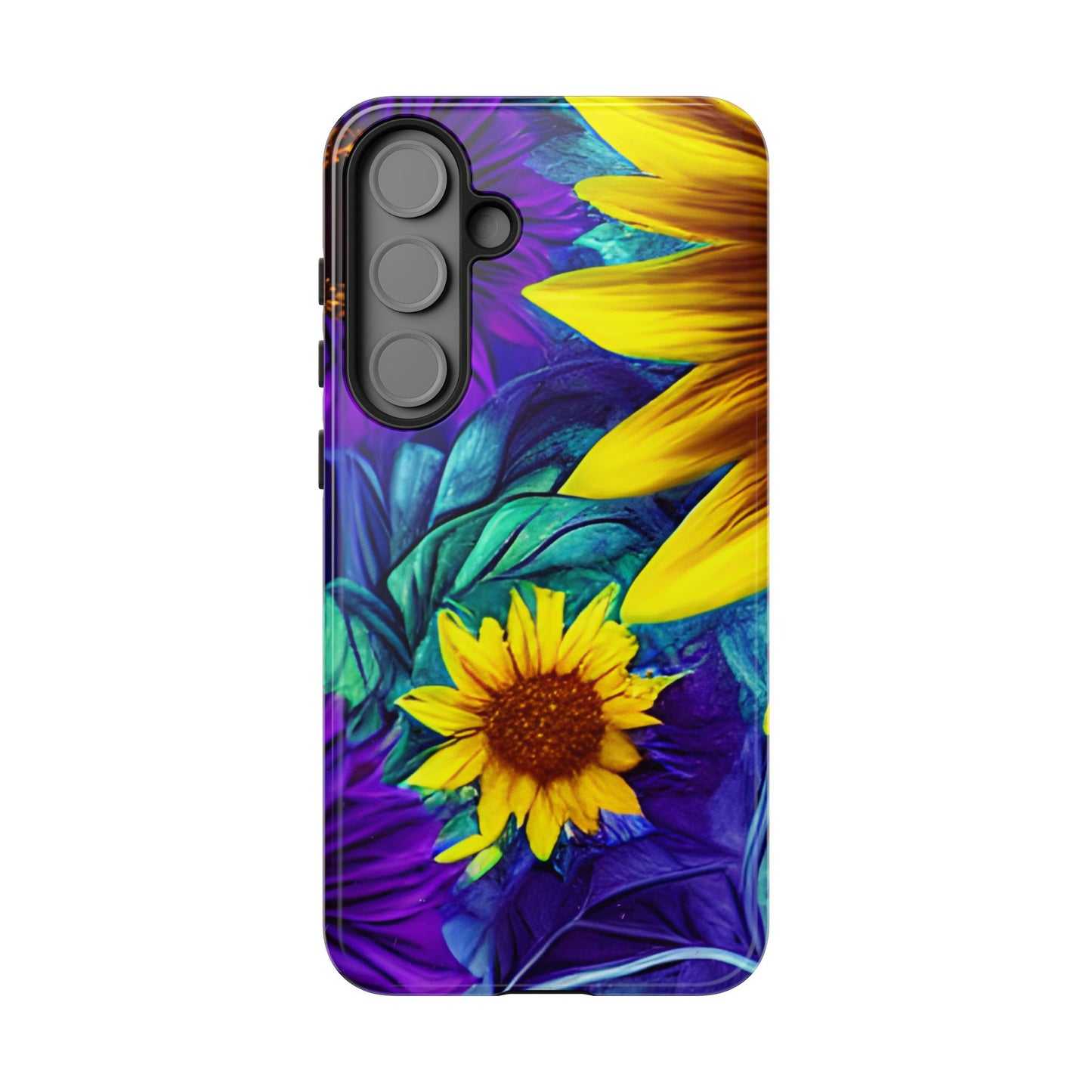 Purple & Gold Sunflower Dream - Samsung Galaxy Series Case