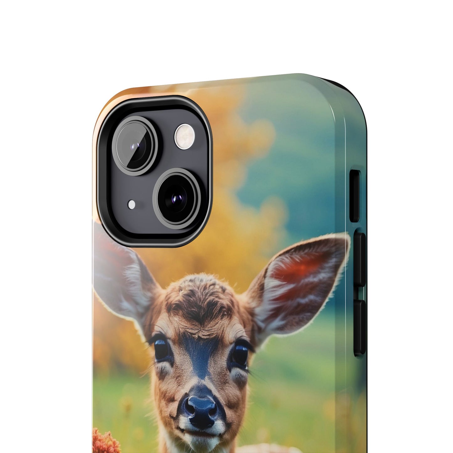 Golden Meadow Fawn iPhone Case