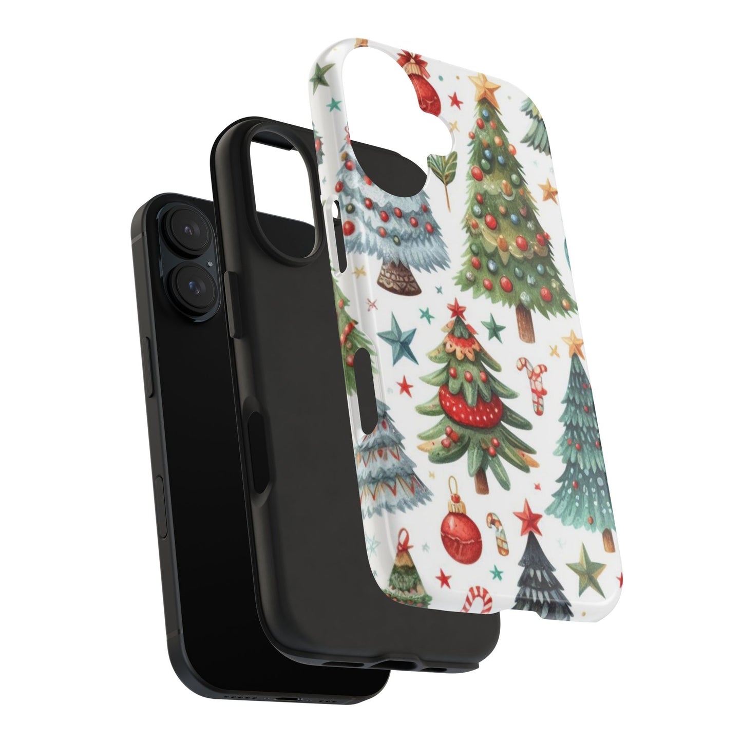 Festive Tree Wonderland – iPhone Case