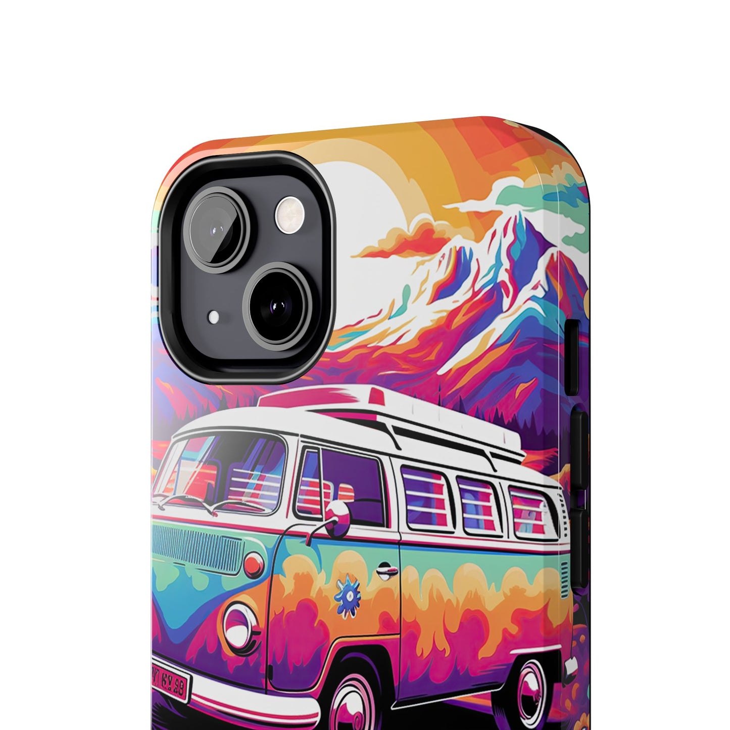 Groovy Floral Sunset Van – iPhone Series Case