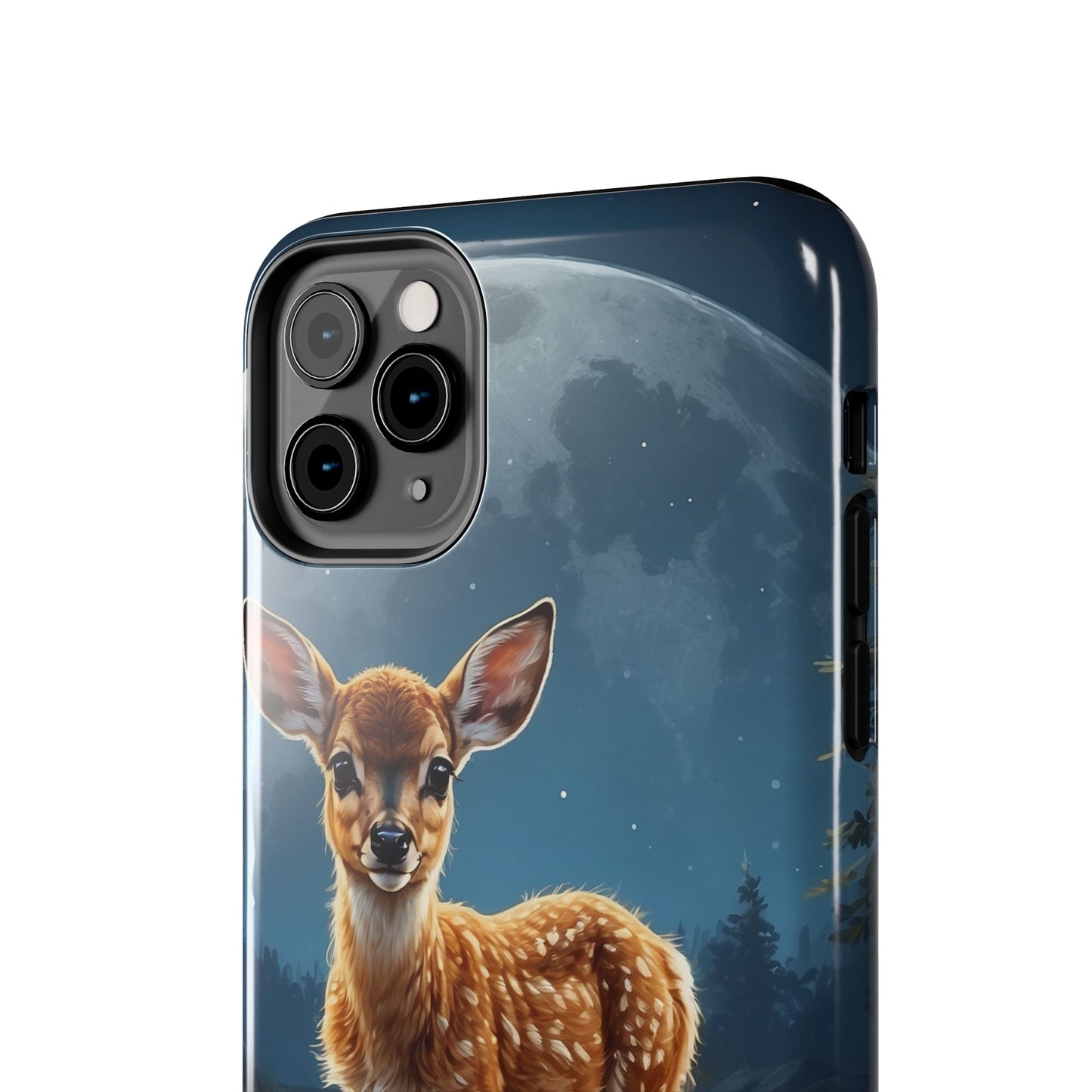 iPhone Case – Enchanted Fawn Under the Moonlit Sky