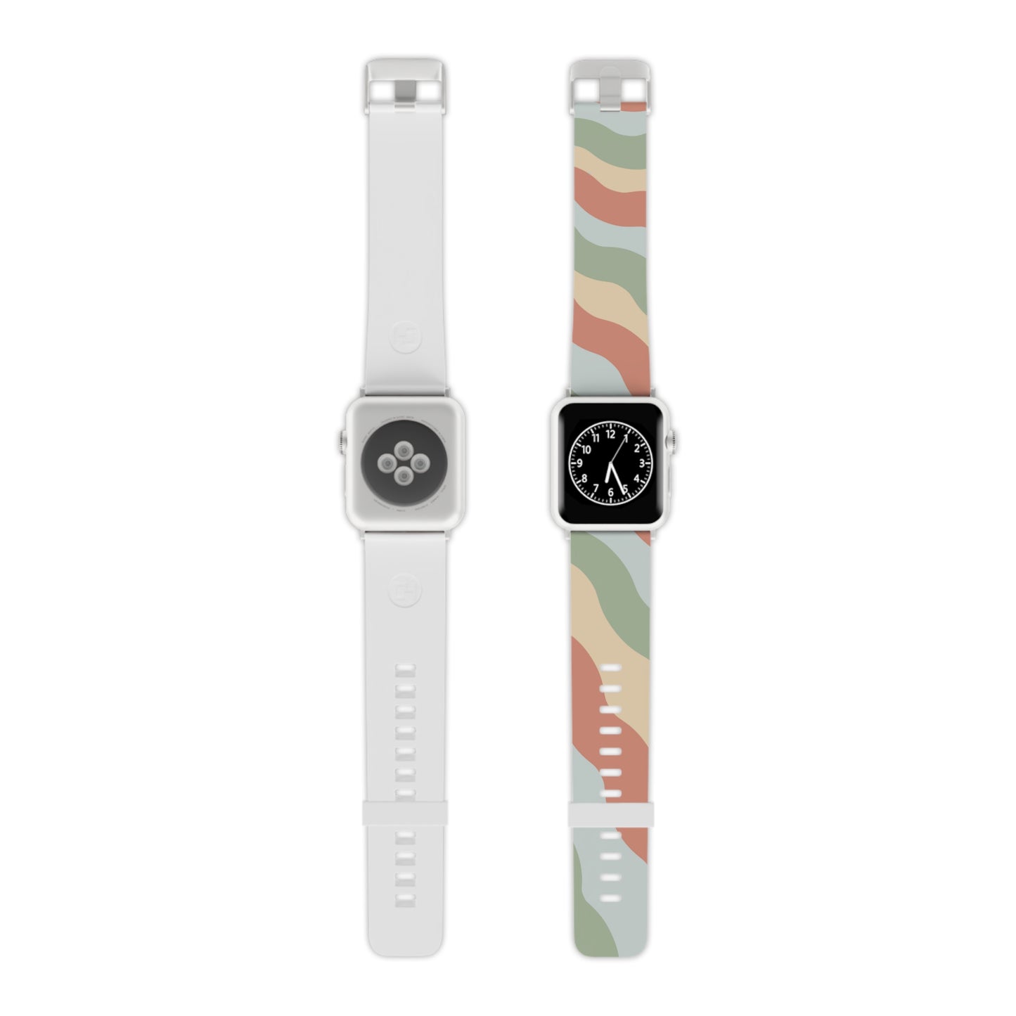 Earthy Retro Waves Apple Band