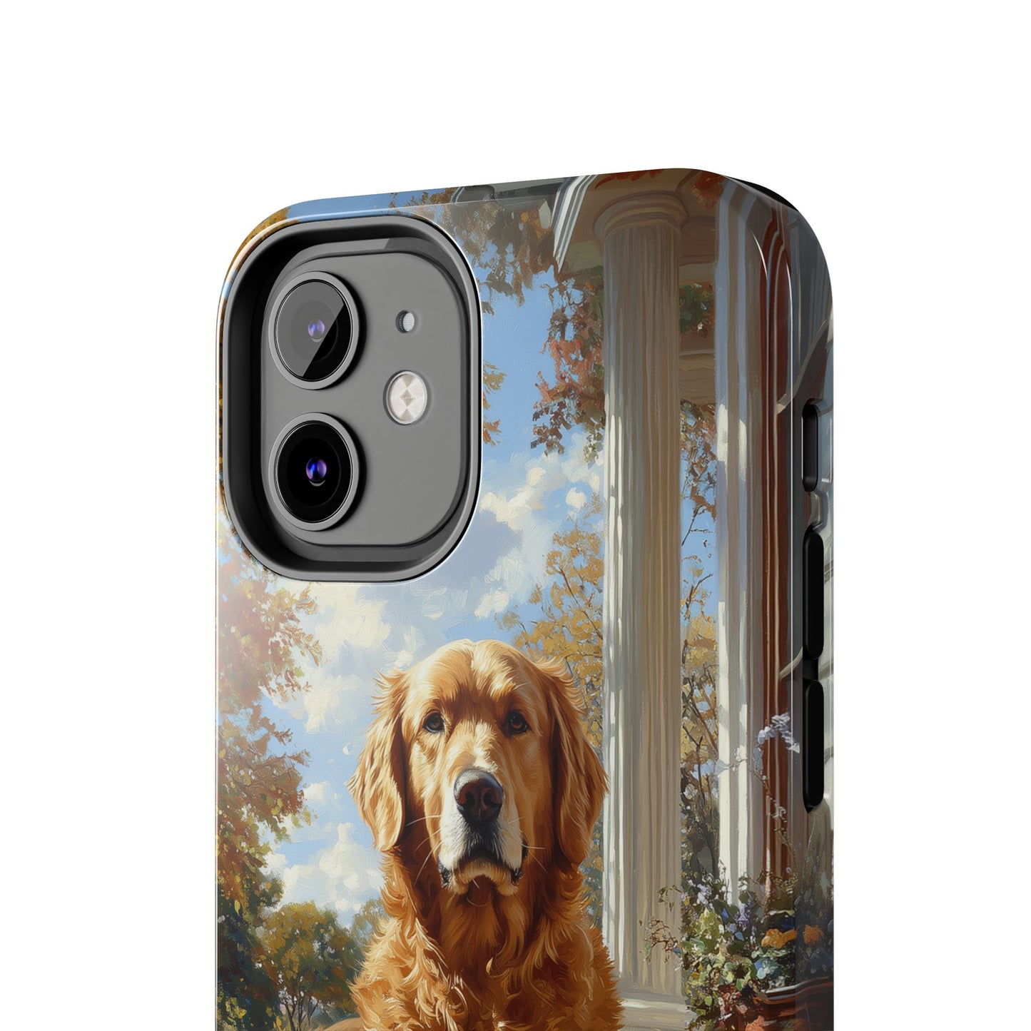 Golden Retriever Autumn Serenity - iPhone Series Case