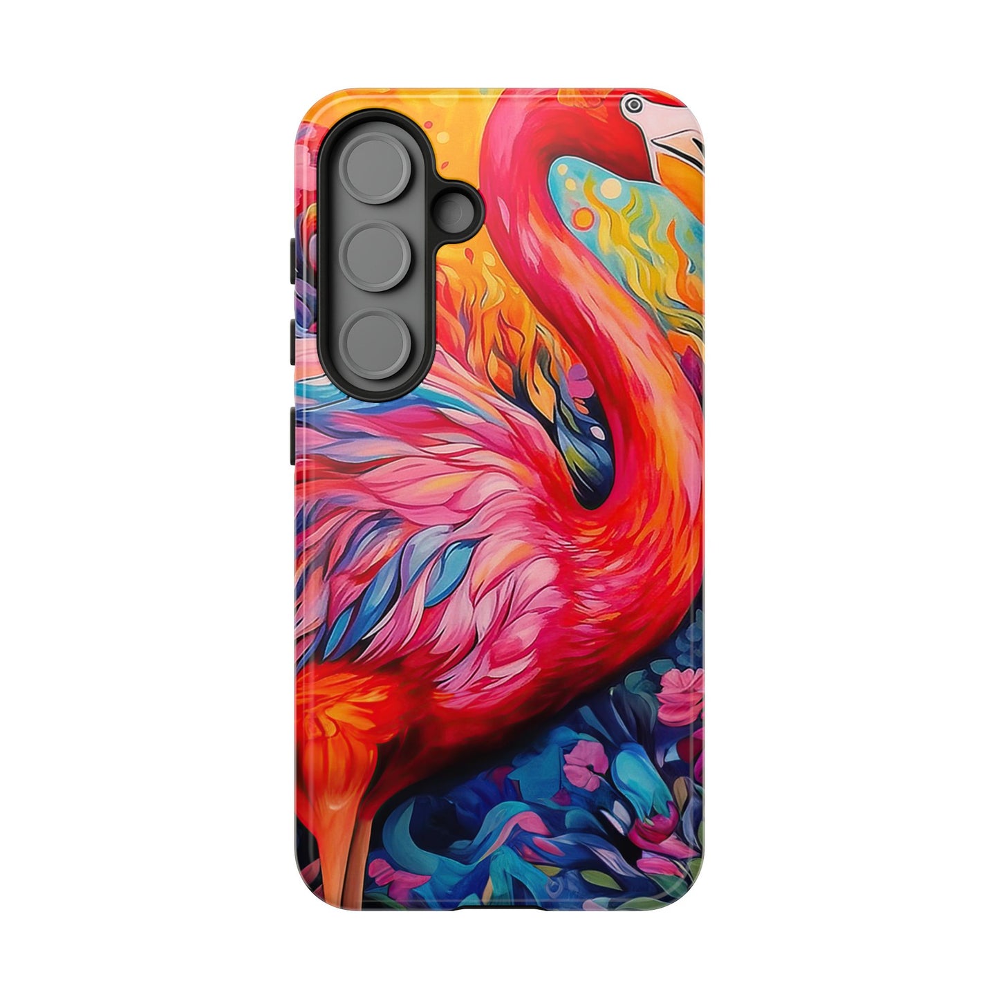 Flamingo Fiesta – Vibrant Flamingo Samsung Galaxy Phone Case