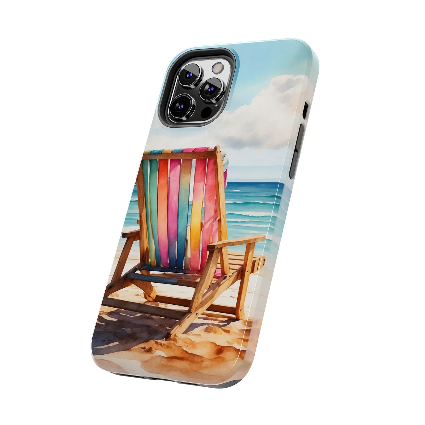 Vibrant Beach Escape iPhone Case – Tropical Summer Design