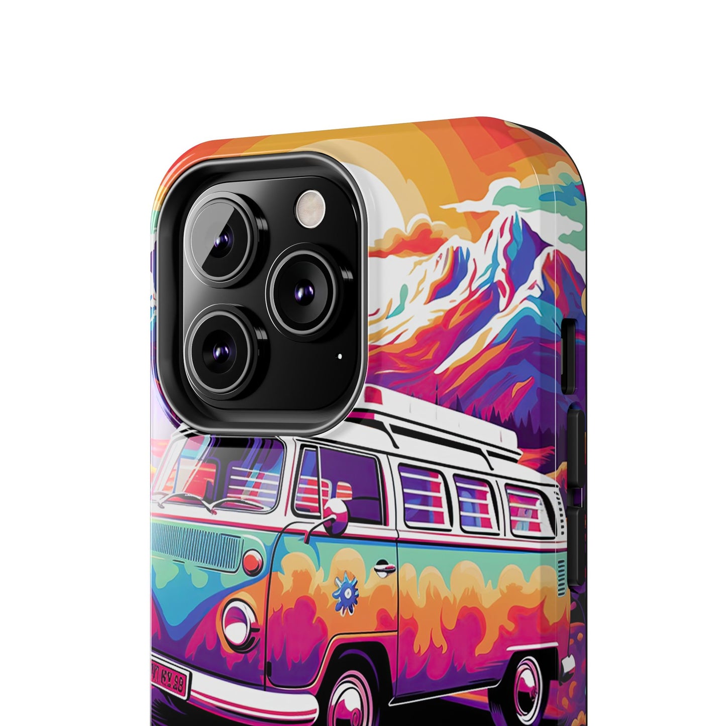 Groovy Floral Sunset Van – iPhone Series Case