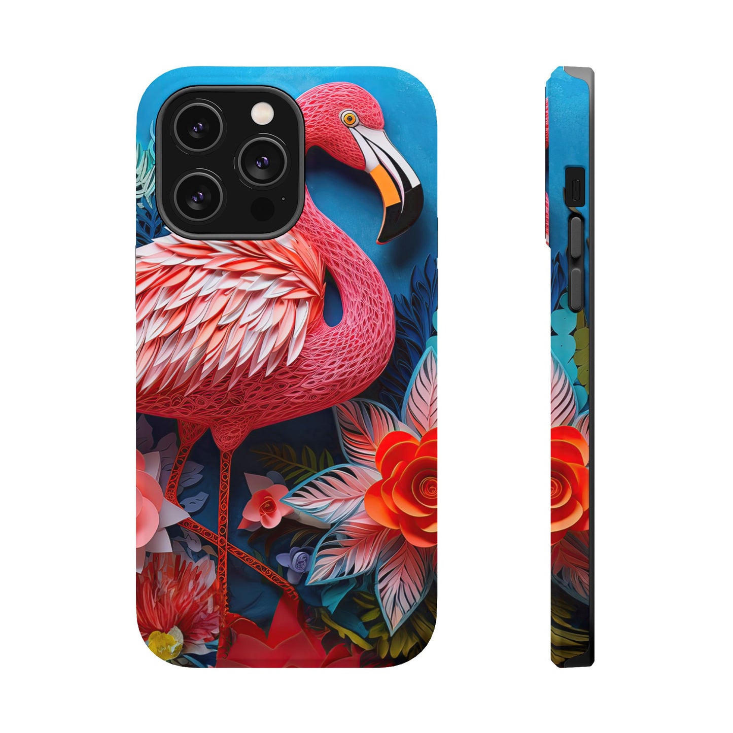 Flamingo Dreams – Bold Tropical MagSafe iPhone Case