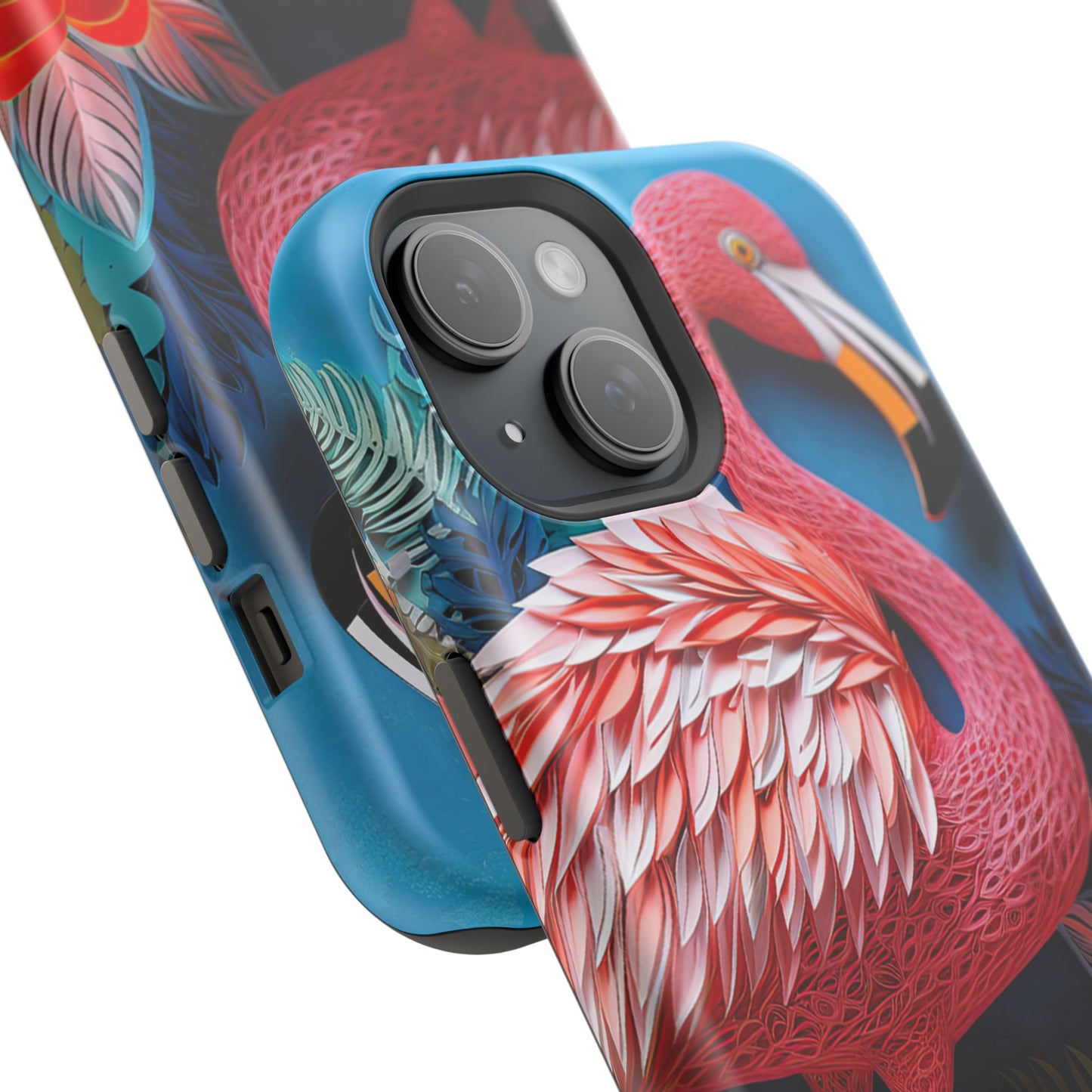 Flamingo Dreams – Bold Tropical MagSafe iPhone Case